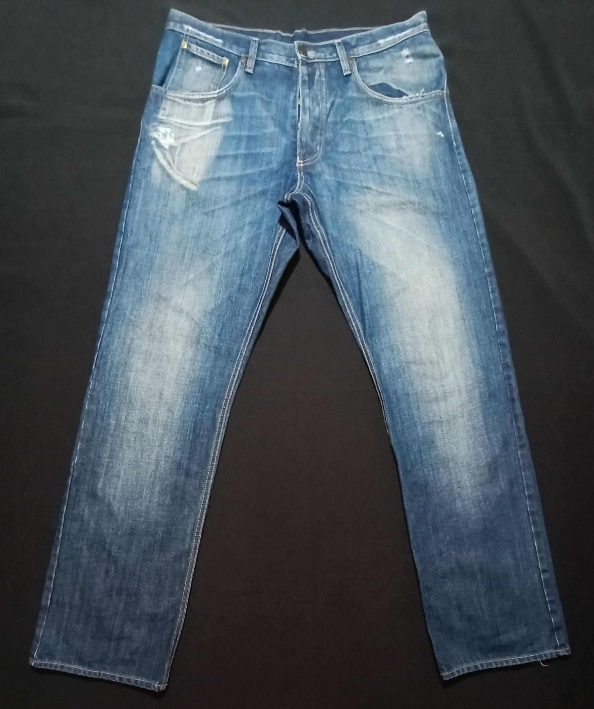 Nobody Denim Nobody Denim Brand Distressed Style Jeans Beauty Fade Size US 34 / EU 50 - 1 Thumbnail