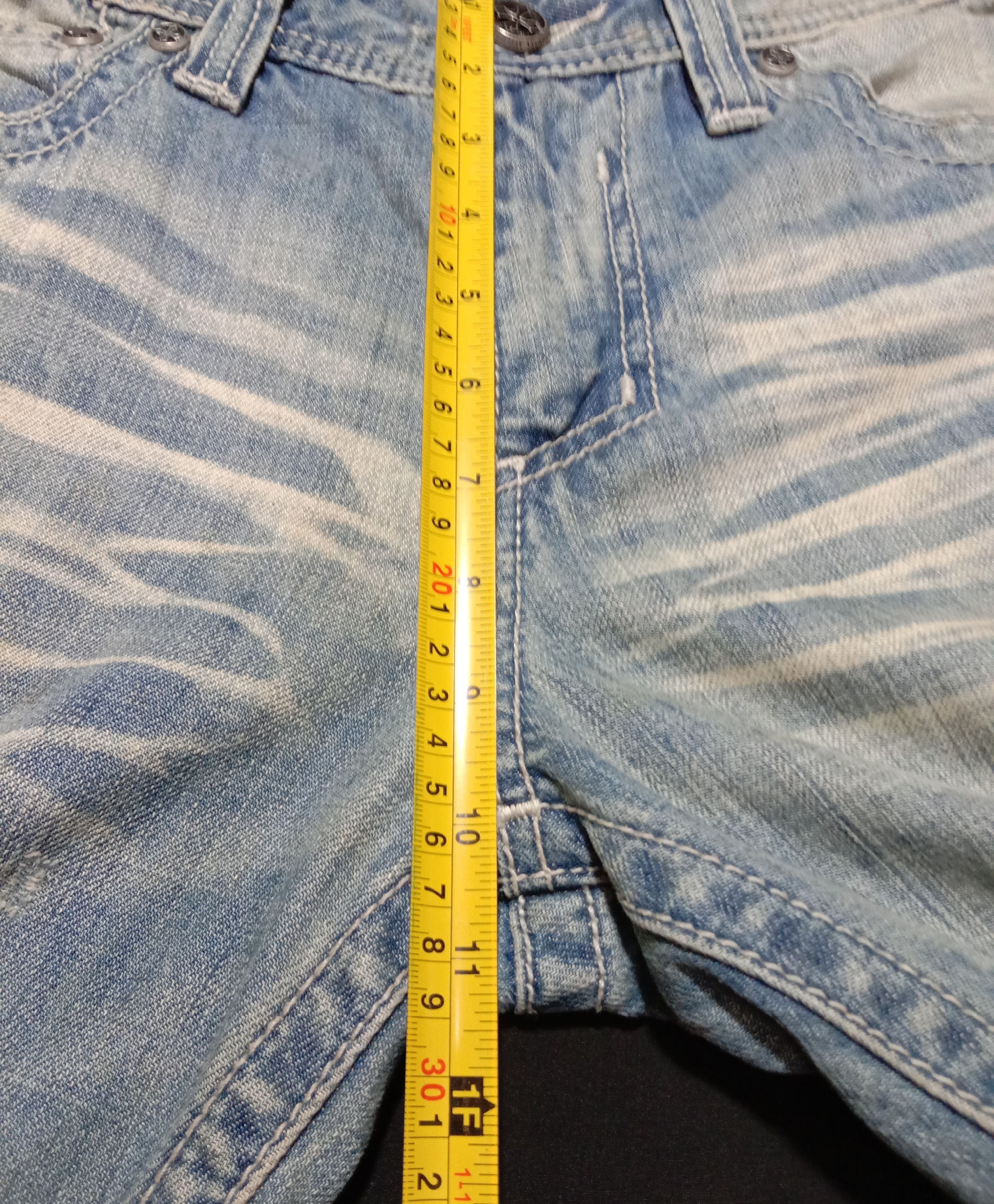 Affliction Vintage Affliction Distressed Denim Jeans Beauty Faded Size US 30 / EU 46 - 10 Thumbnail