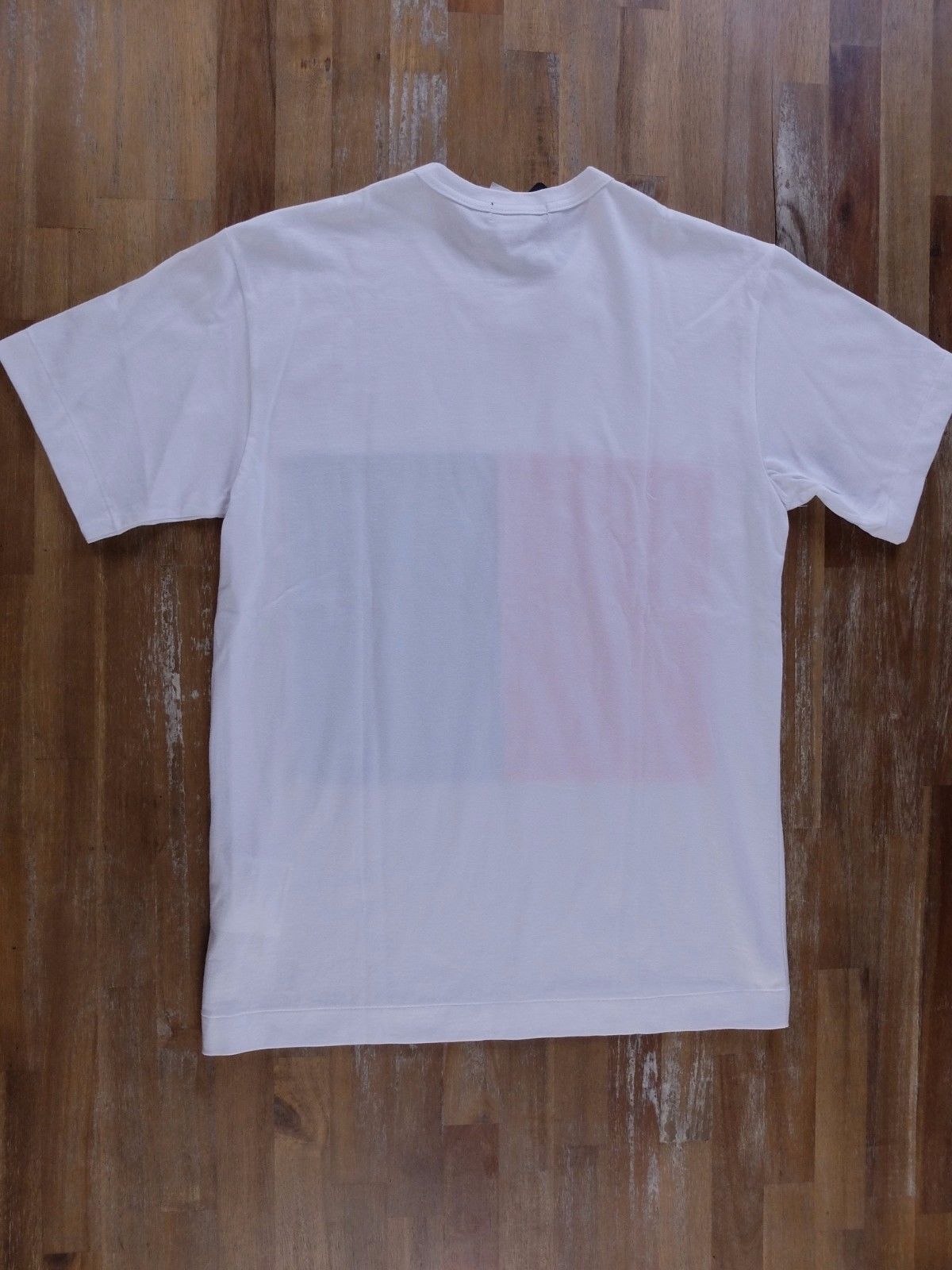 Comme des Garcons COMME DES GARCONS Homme Plus white color mix t-shirt Small q Size US S / EU 44-46 / 1 - 5 Thumbnail