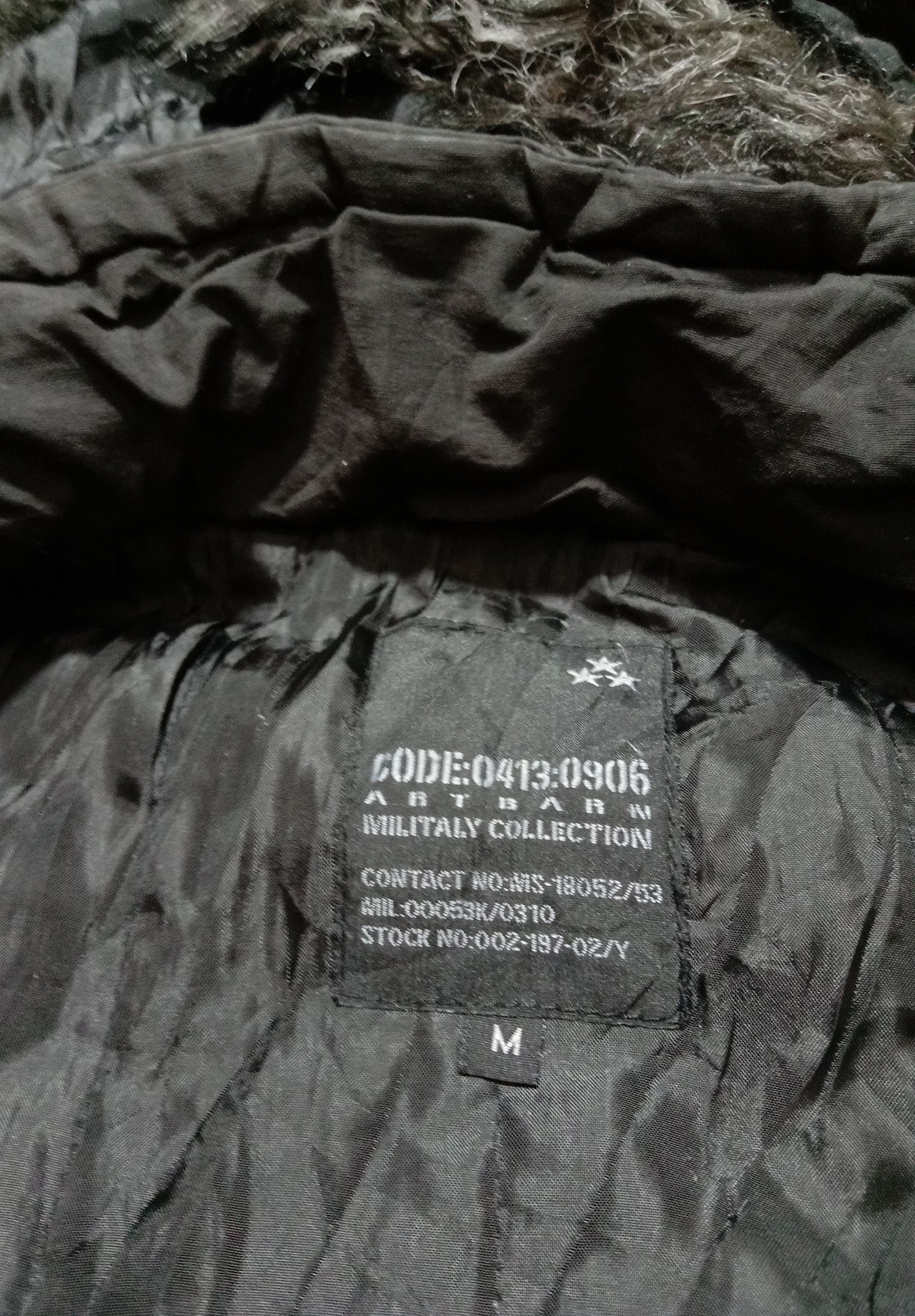 Japanese Brand ARTBARN Military Collection Thick Jacket Winterwear Parka Size US M / EU 48-50 / 2 - 5 Thumbnail