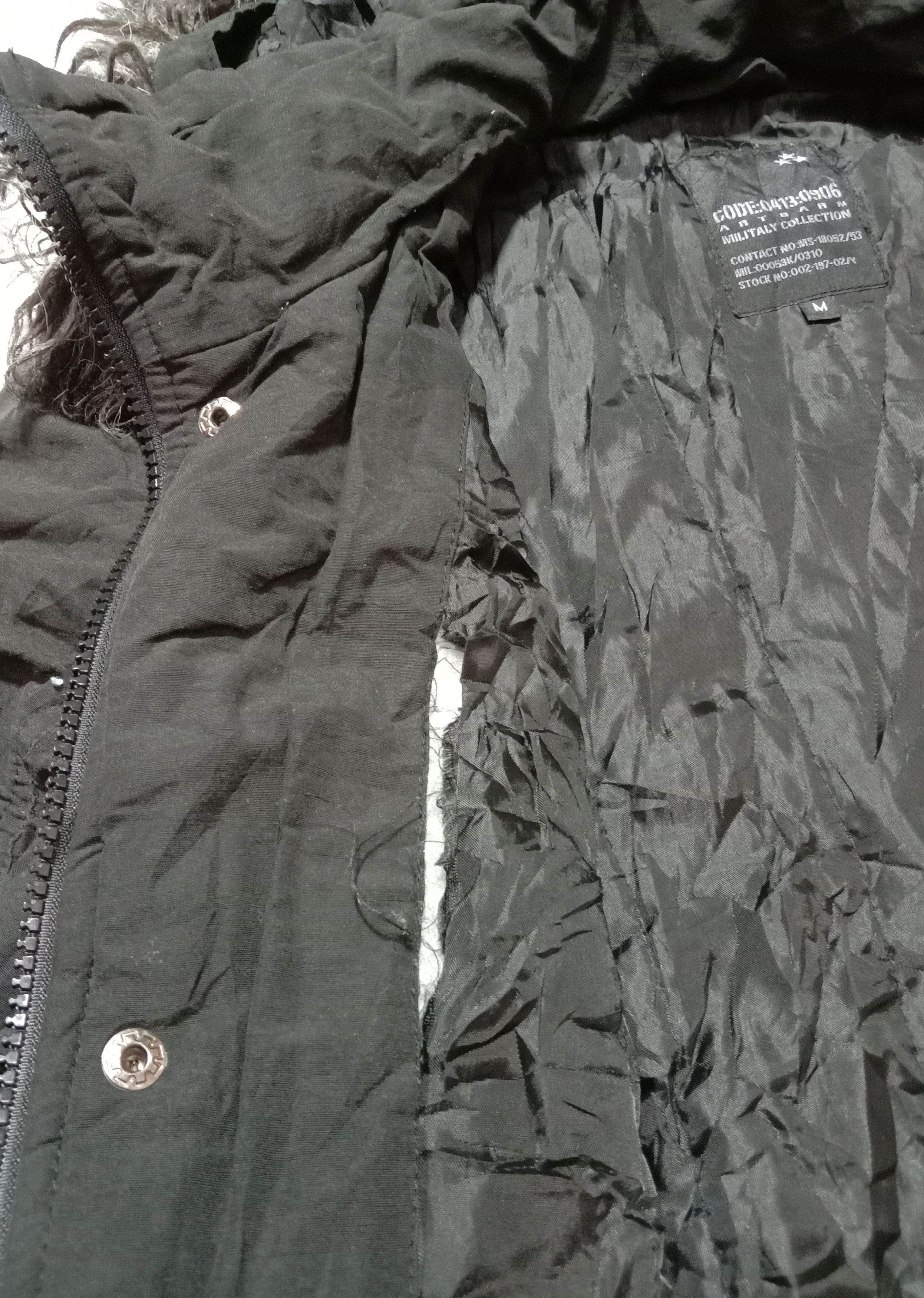 Japanese Brand ARTBARN Military Collection Thick Jacket Winterwear Parka Size US M / EU 48-50 / 2 - 9 Thumbnail