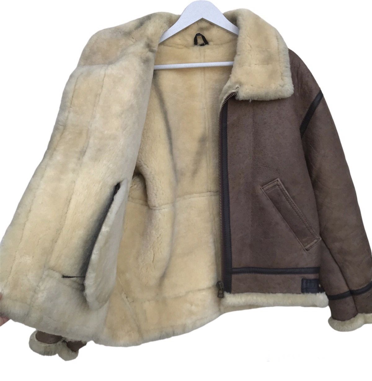 Other Vintage B3 Leather jacket sheepskin Size US L / EU 52-54 / 3 - 7 Thumbnail