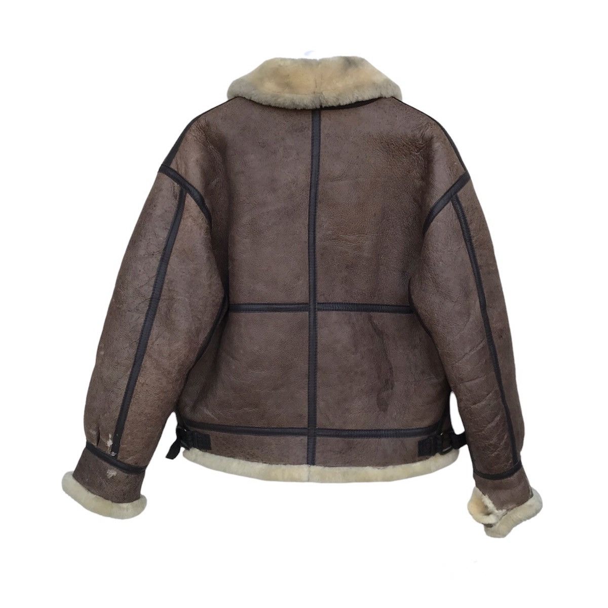 Other Vintage B3 Leather jacket sheepskin Size US L / EU 52-54 / 3 - 4 Thumbnail