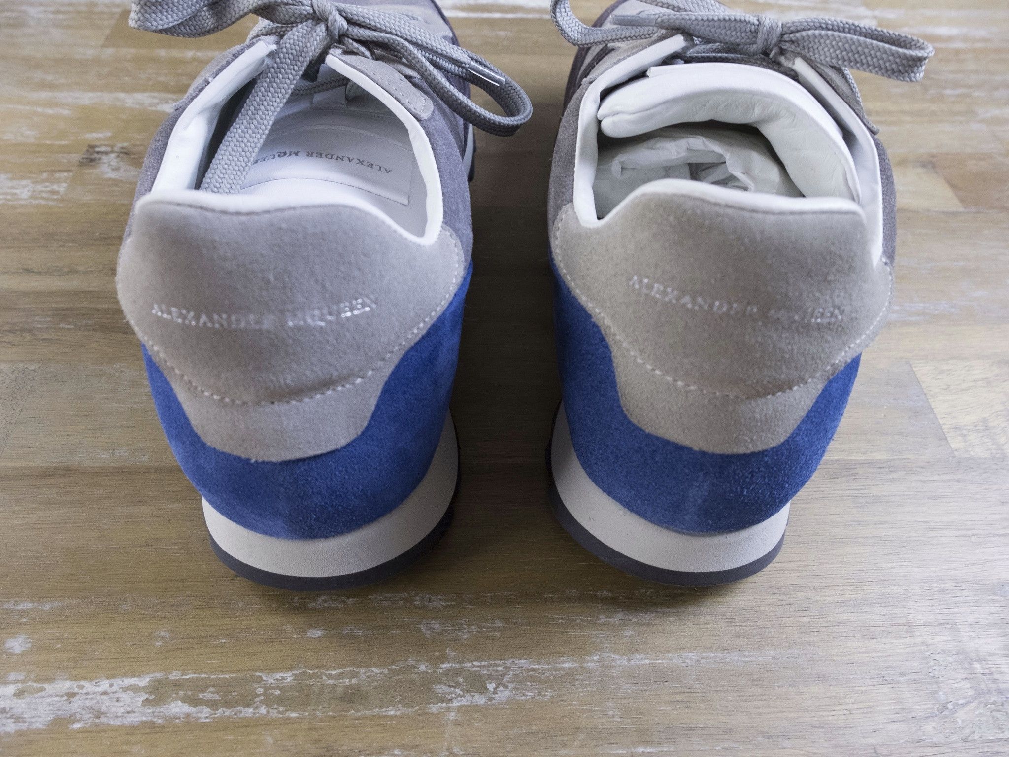 Alexander McQueen ALEXANDER MCQUEEN low suede sneakers - 8 US / 7 UK / 41 q Size US 8 / EU 41 - 6 Thumbnail