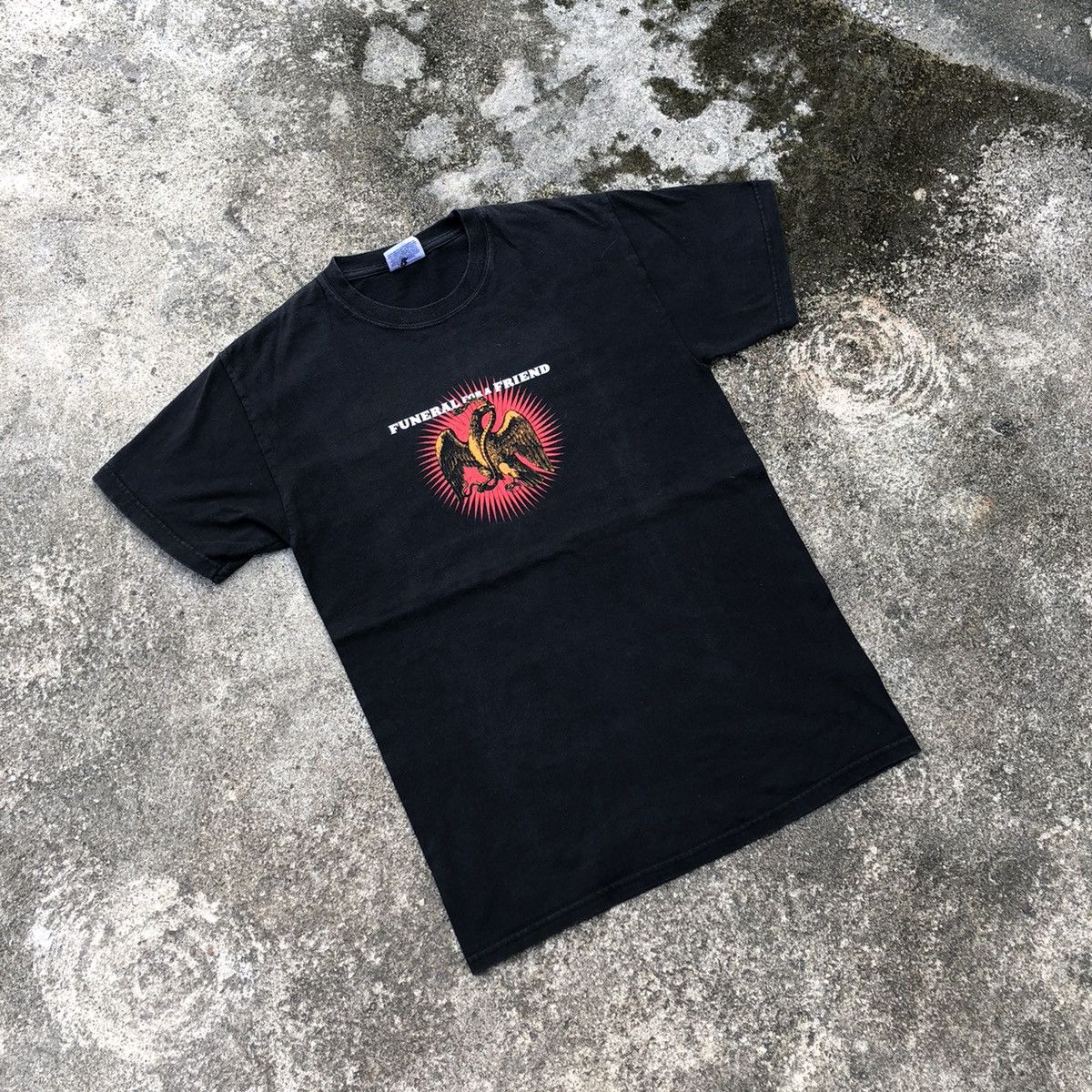 Band Tees × Vintage Vintage Funeral For A Friend Post Hardcore Band Promo Tee Size US S / EU 44-46 / 1 - 1 Thumbnail