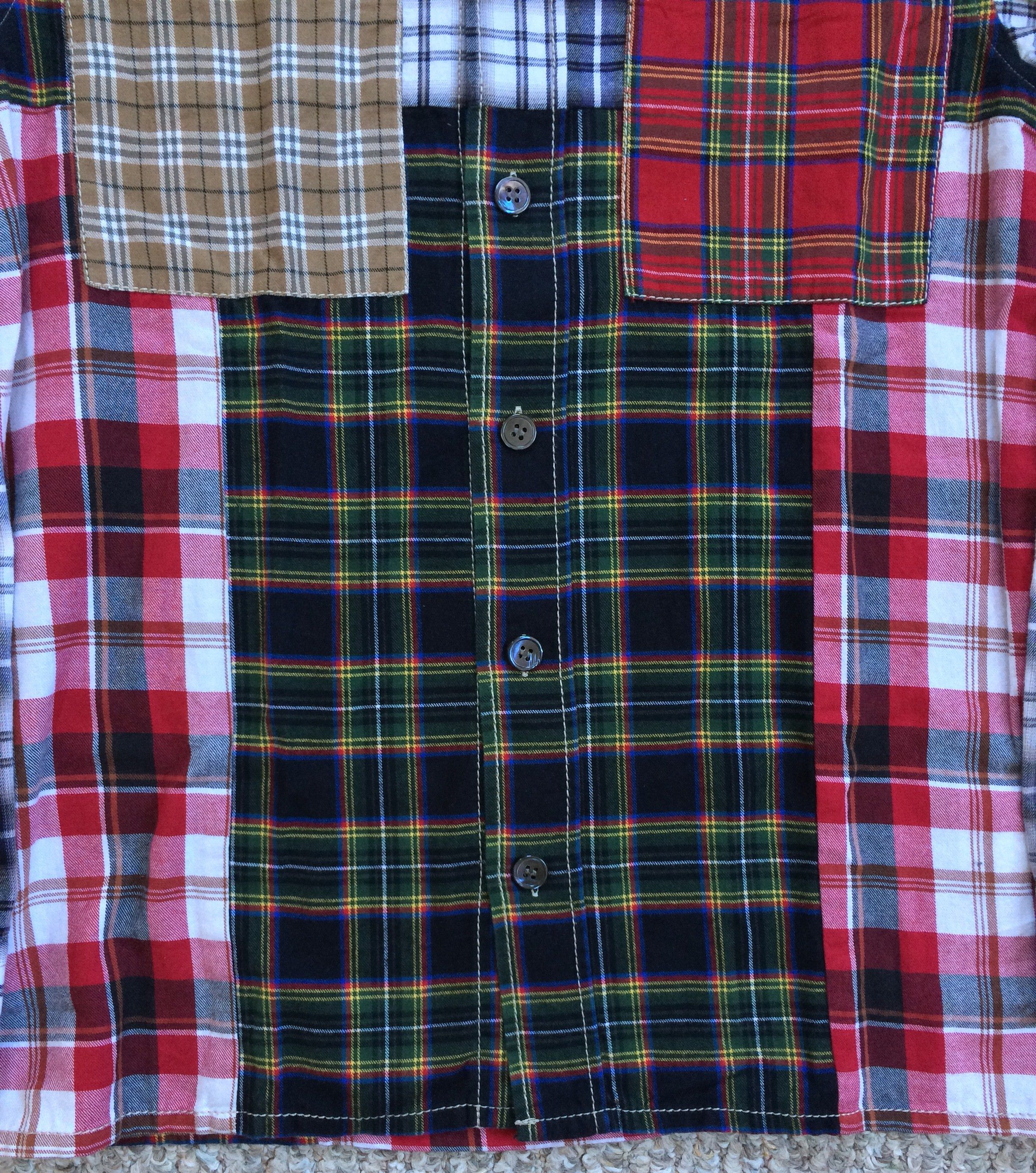 Gosha Rubchinskiy S/S 2015 Gosha Patchwork Flannel DSM Exclusive Size US S / EU 44-46 / 1 - 3 Thumbnail