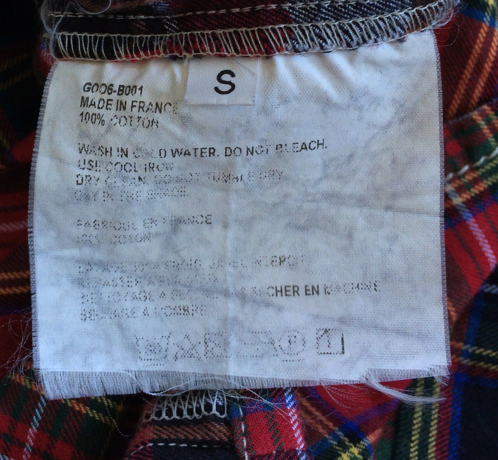 Gosha Rubchinskiy S/S 2015 Gosha Patchwork Flannel DSM Exclusive Size US S / EU 44-46 / 1 - 8 Thumbnail