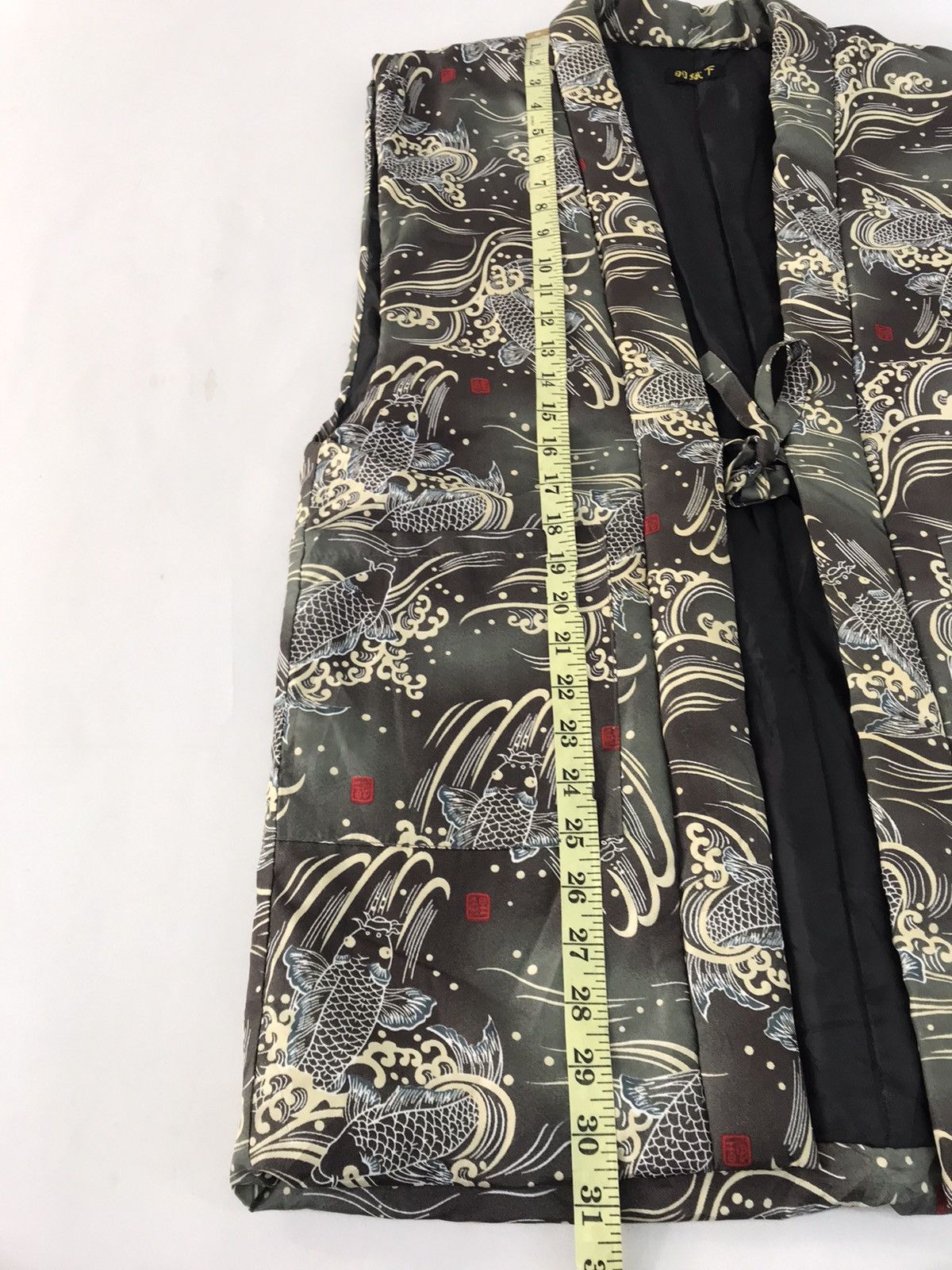 Japanese Brand Quilted Noragi Hanten Japanese Traditional Haori Koi Fish Size US L / EU 52-54 / 3 - 9 Thumbnail