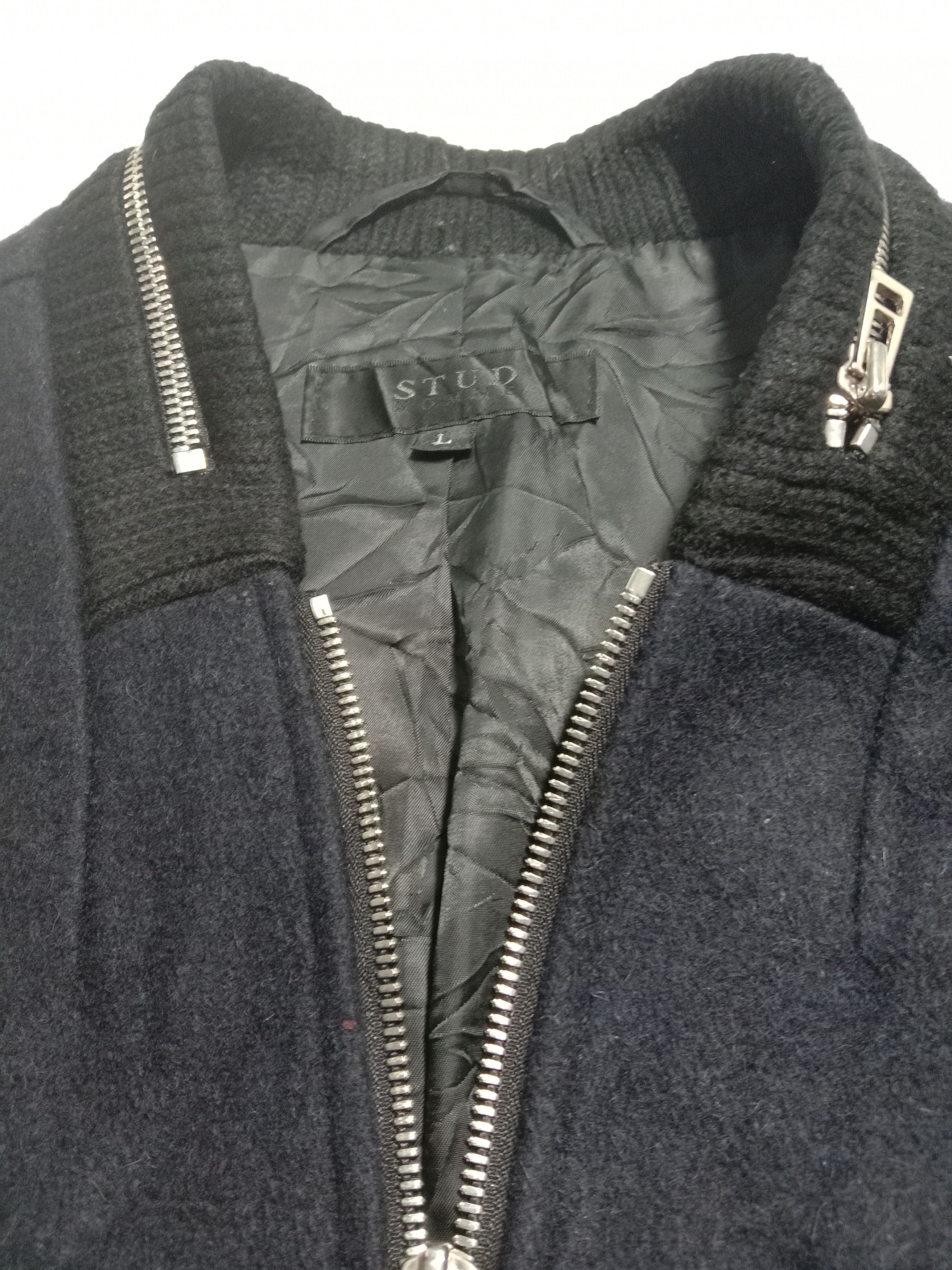 Other Jacket Black Stud homme tailored Leather Hand Designer Size US L / EU 52-54 / 3 - 3 Thumbnail