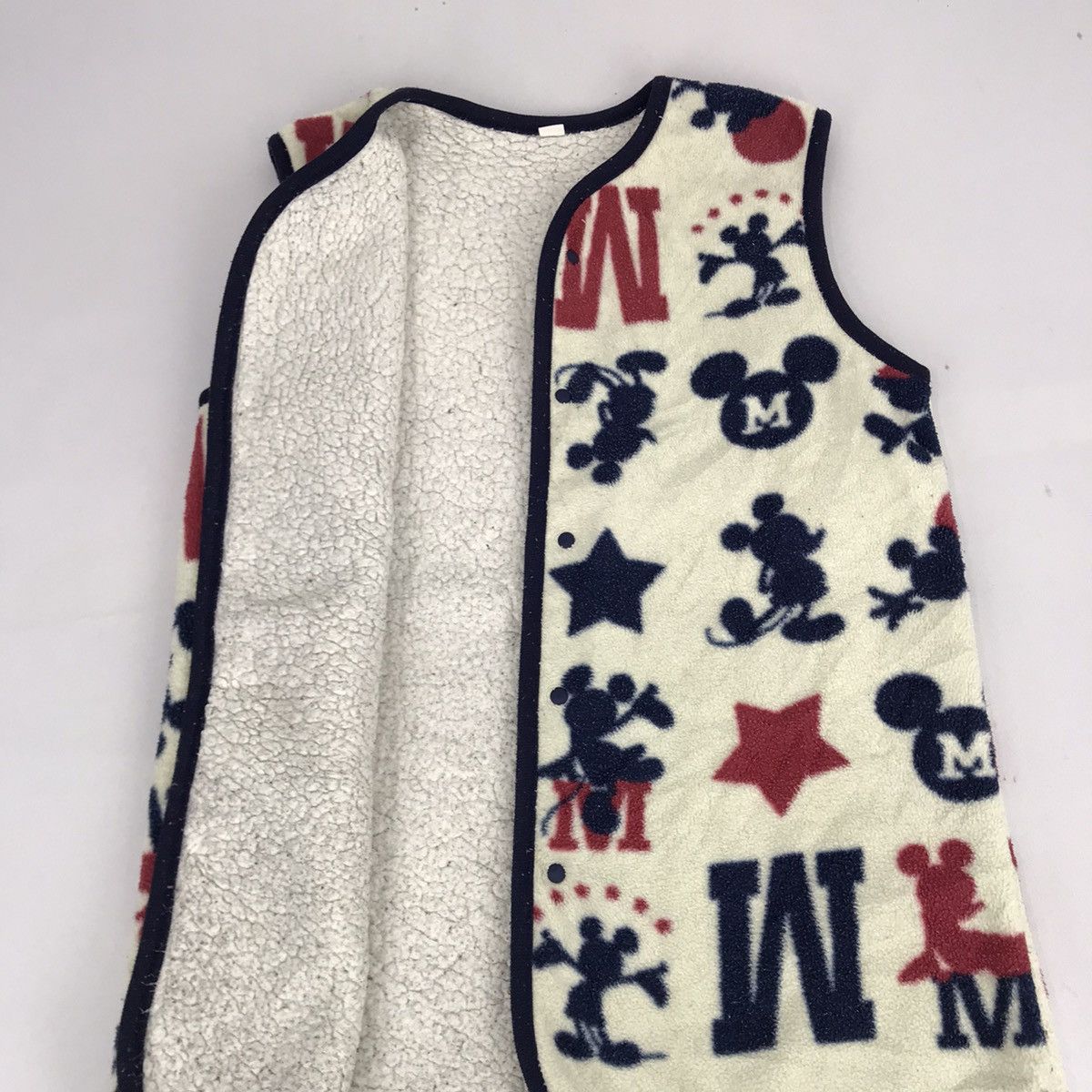 Disney Disney Mickey Mouse Fleece Sherpa Vest Size S / US 4 / IT 40 - 3 Thumbnail