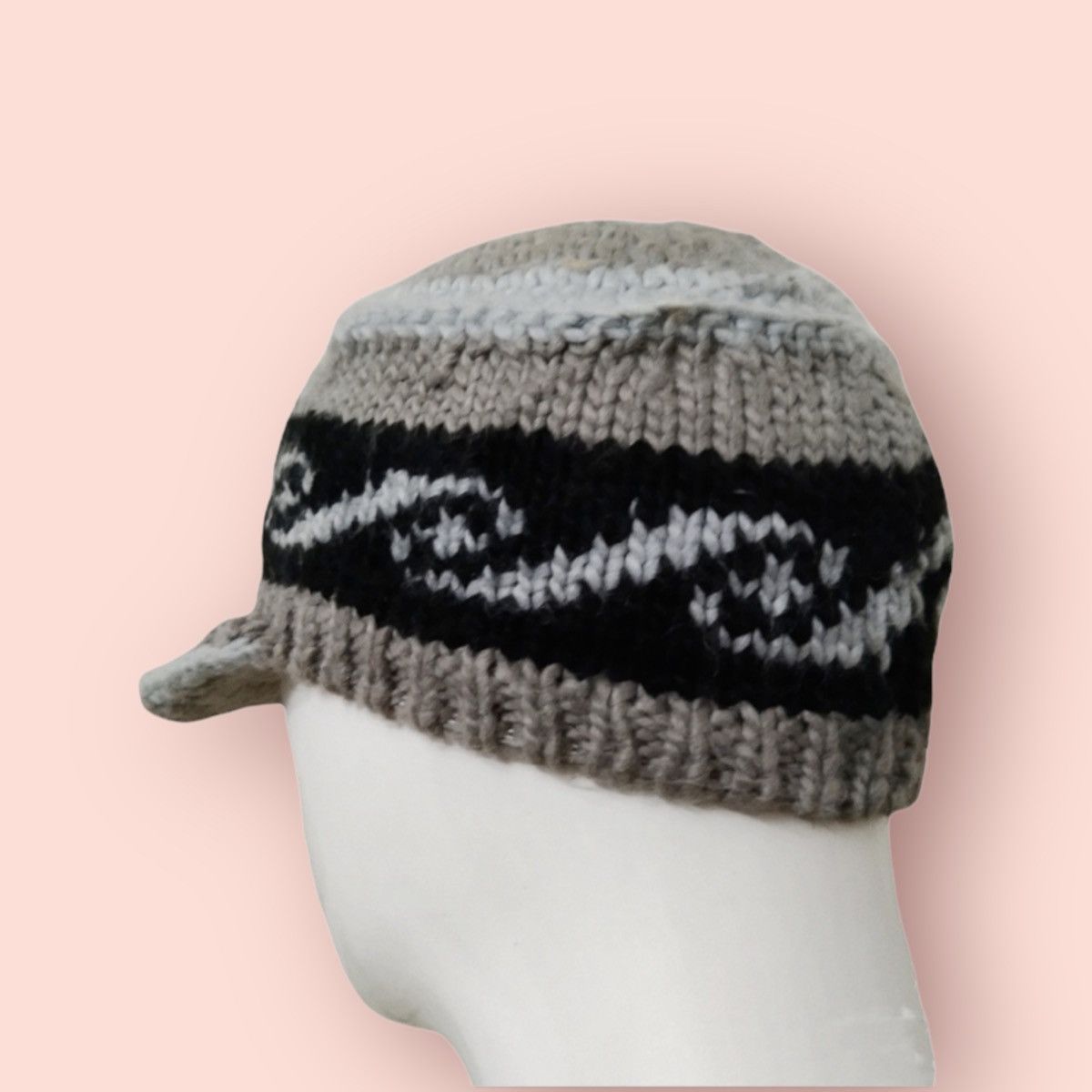 Global Work × Japanese Brand RARE GLOBAL WORK KNITTED BEANIE HAT Size ONE SIZE - 6 Thumbnail