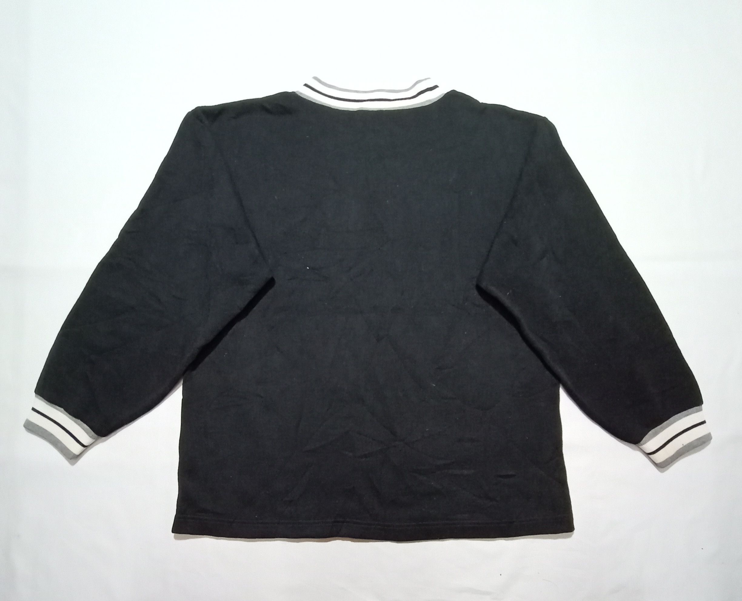 Puma Puma Black Sweatshirt Pullover Jumper Big Logo Crewneck Size M / US 6-8 / IT 42-44 - 4 Thumbnail