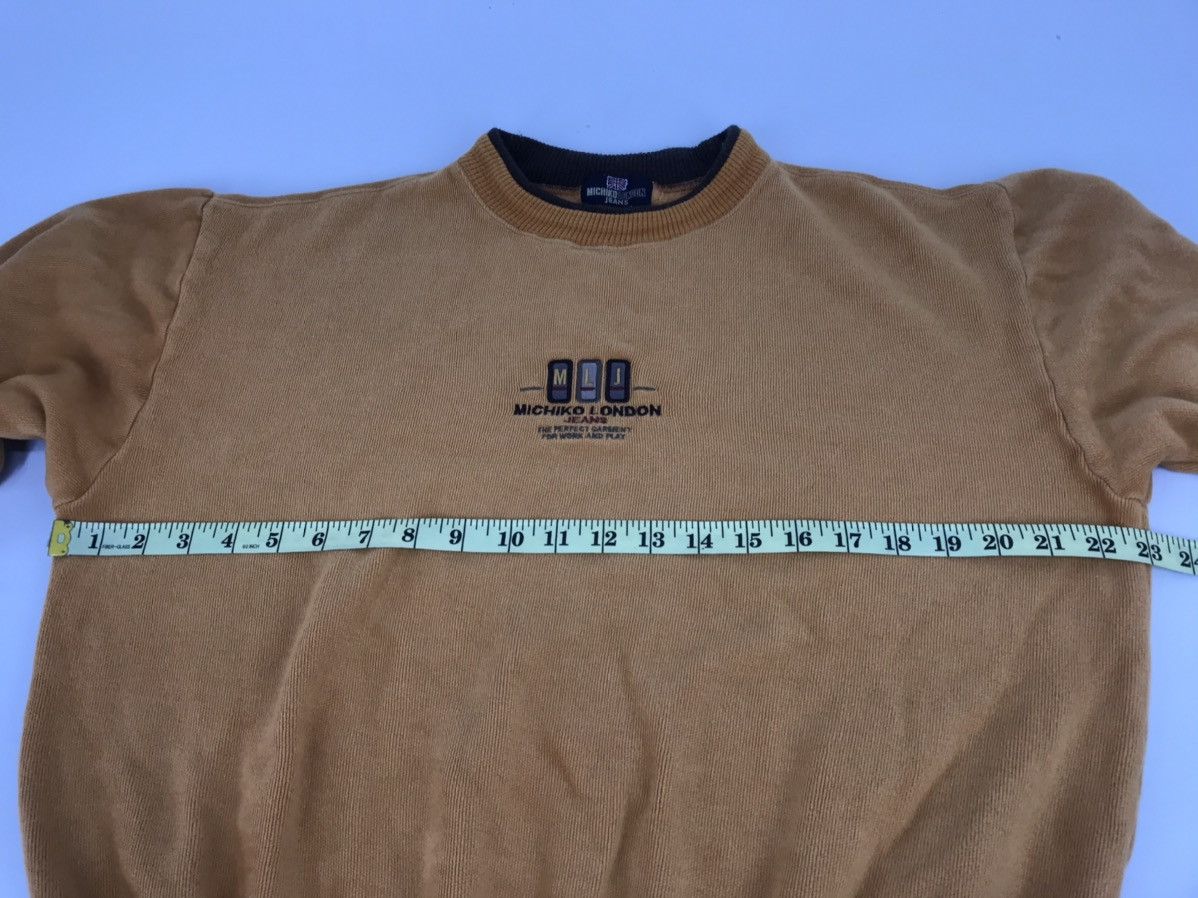 Designer Michiko London Jeans Sweatshirt Pull Over Style Size US M / EU 48-50 / 2 - 7 Thumbnail
