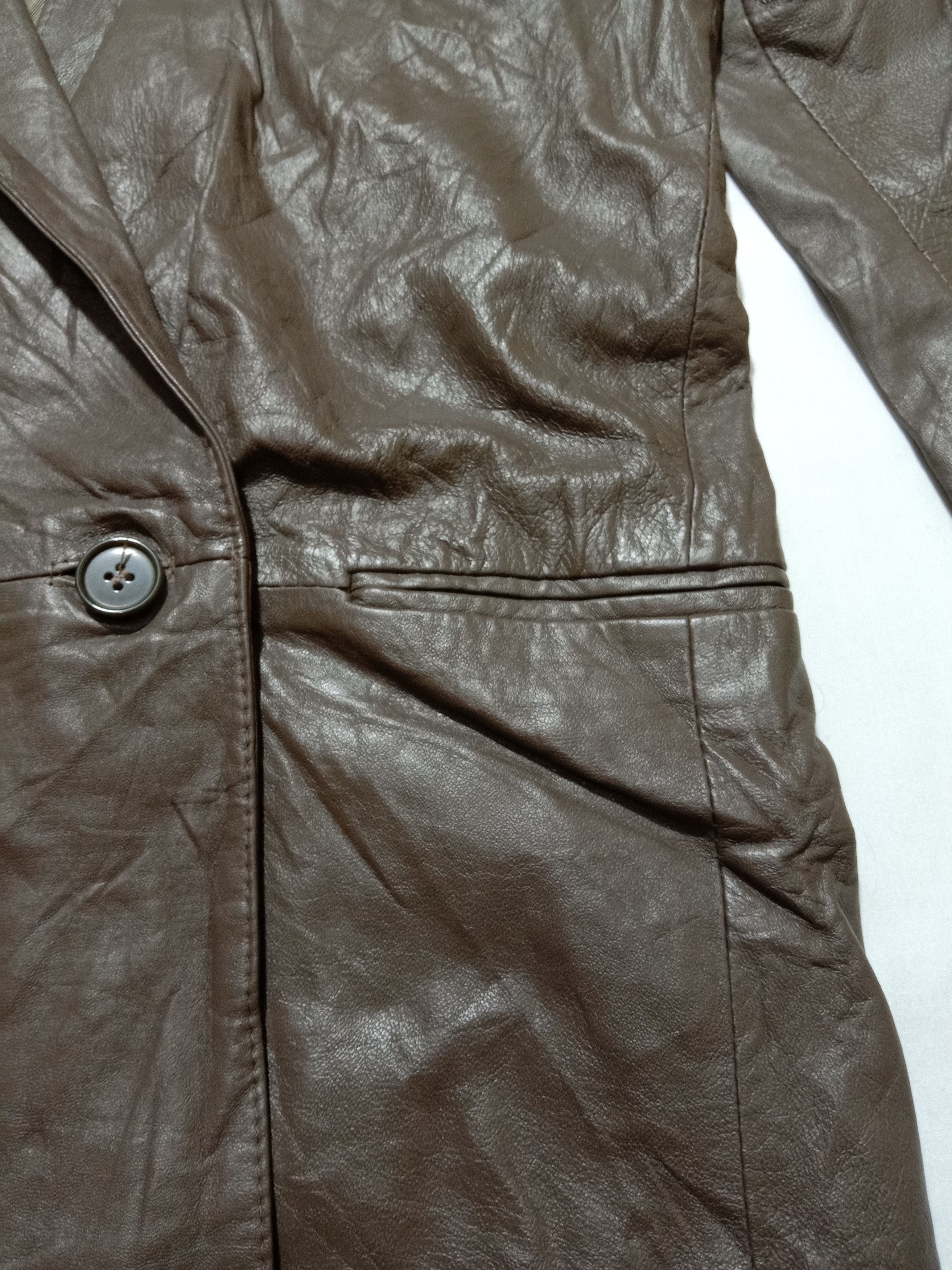 Genuine Leather Confezioni in Pelle Mavco Italy Leather Jacket Size S / US 4 / IT 40 - 3 Thumbnail
