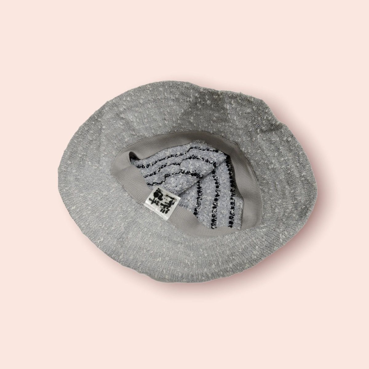 Japanese Brand × Other RARE DESIGN MESSY CROCHET KNITTED ROUND BUCKET HAT Size ONE SIZE - 11 Thumbnail