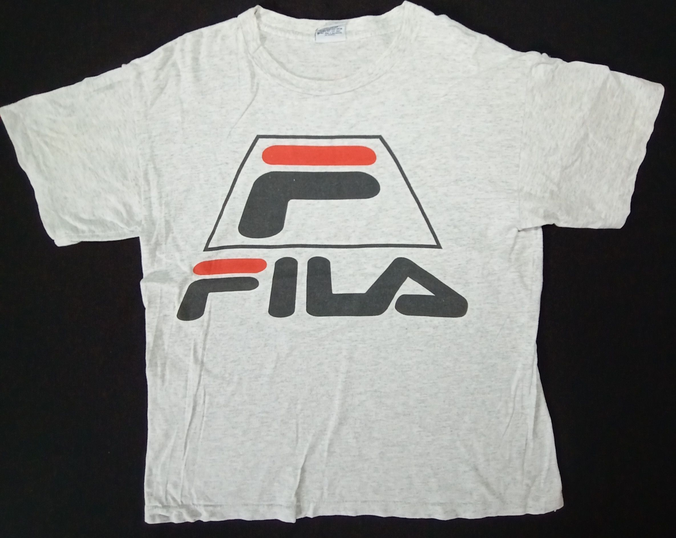 Rare Vintage FILA F Big Logo Tee