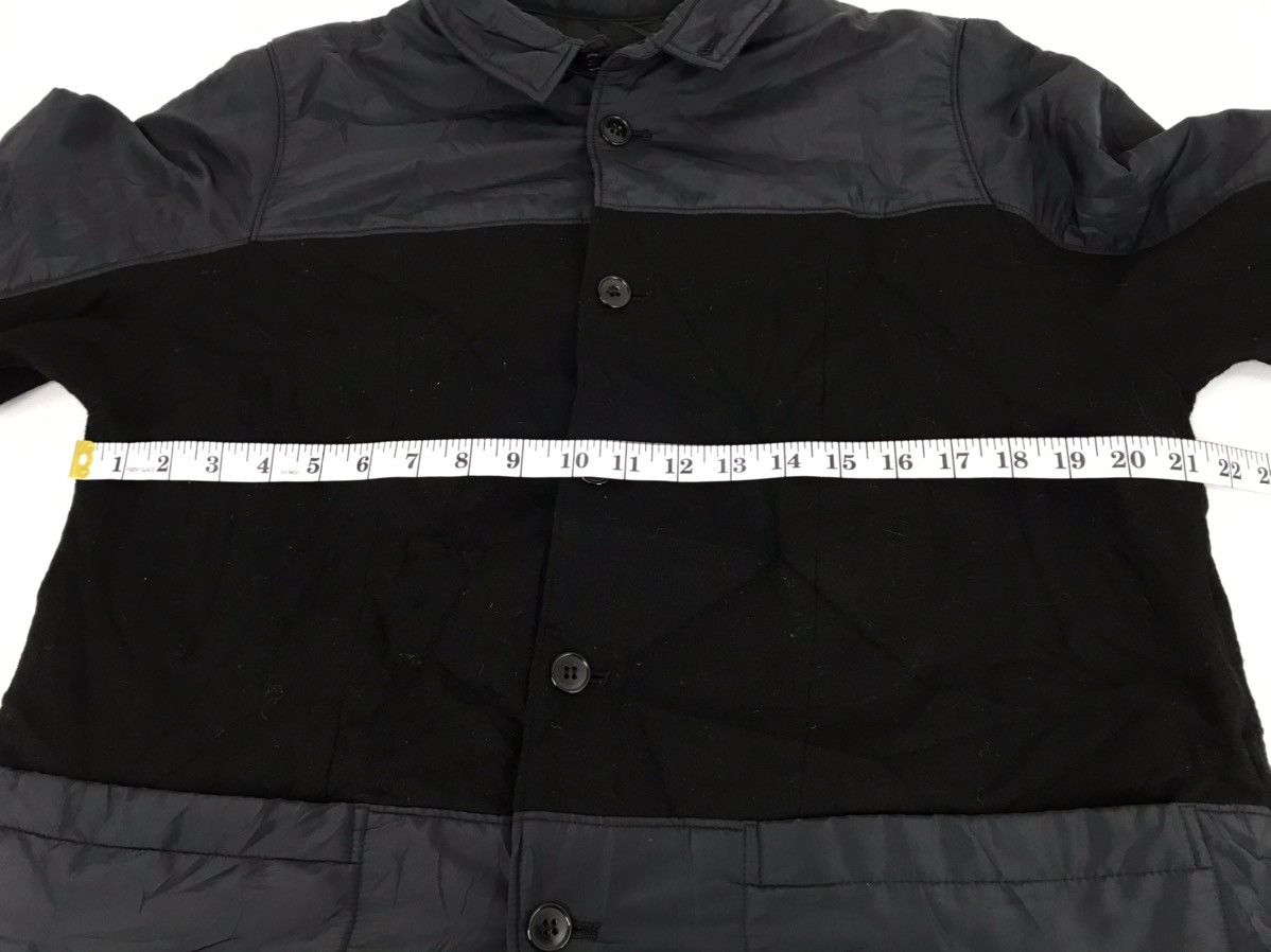 Japanese Brand Off The Tee Button Down Shirt Color Block Design Size US L / EU 52-54 / 3 - 8 Thumbnail