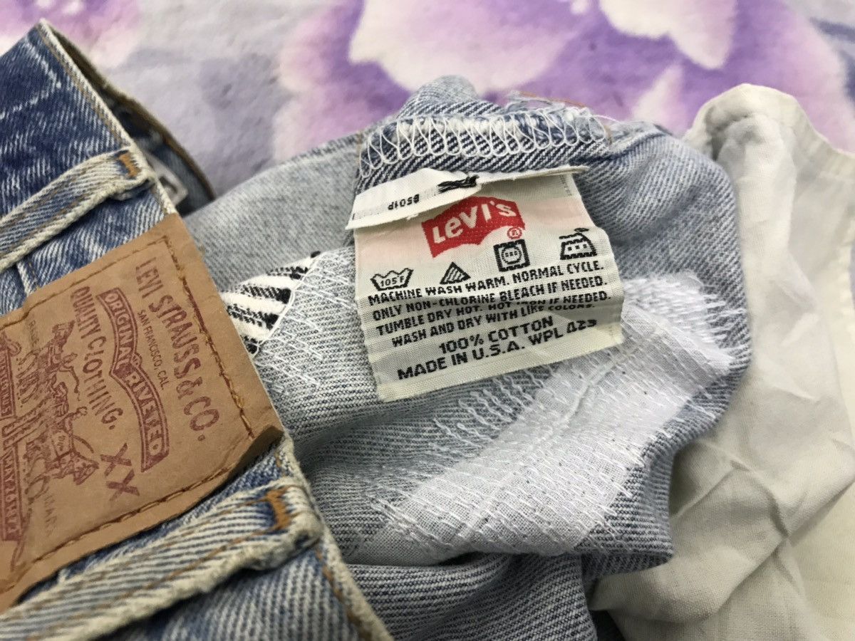 Levi's Vintage Clothing Levis Vintage Over Design Creation Kousuke Matsui Meguro Size US 39 - 18 Thumbnail