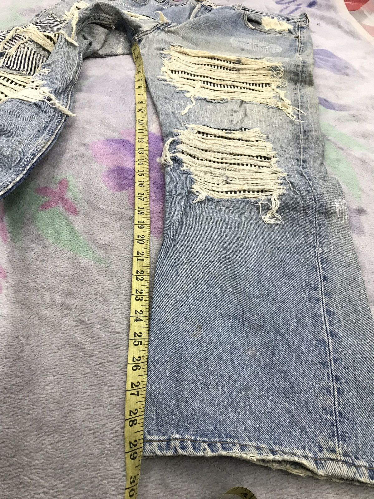 Levi's Vintage Clothing Levis Vintage Over Design Creation Kousuke Matsui Meguro Size US 39 - 22 Thumbnail