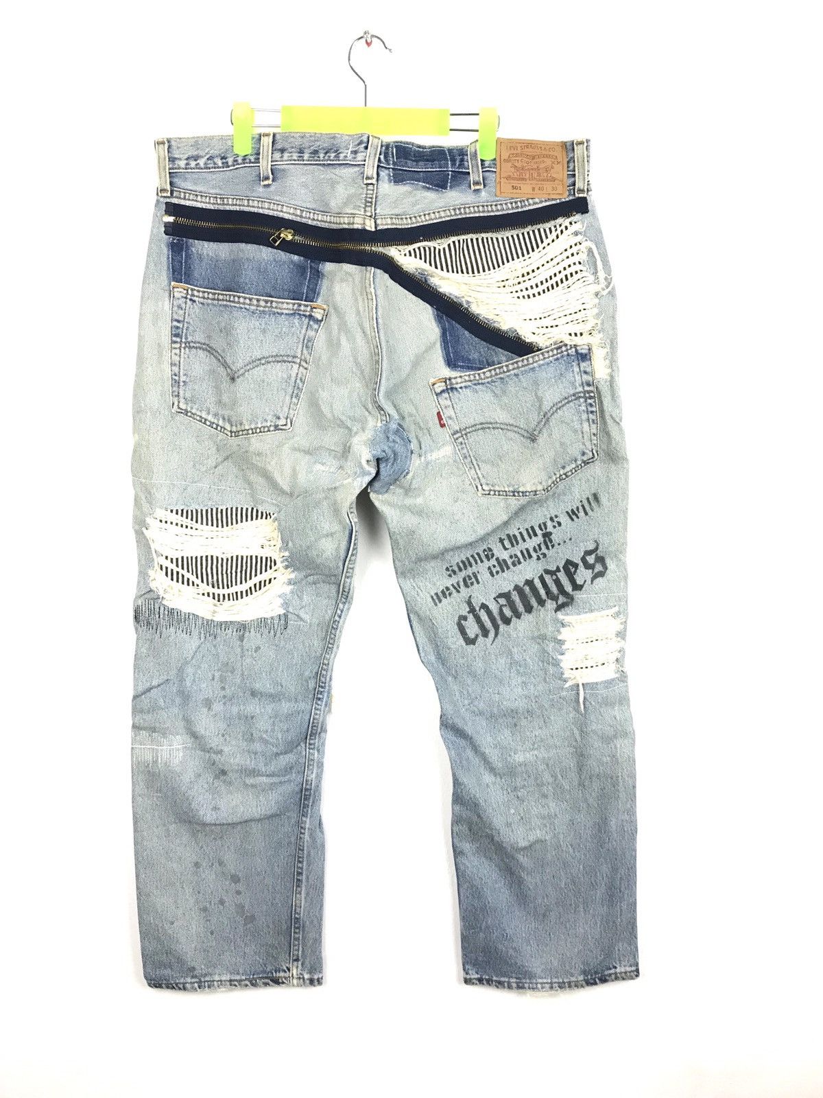 Levi's Vintage Clothing Levis Vintage Over Design Creation Kousuke Matsui Meguro Size US 39 - 2 Thumbnail