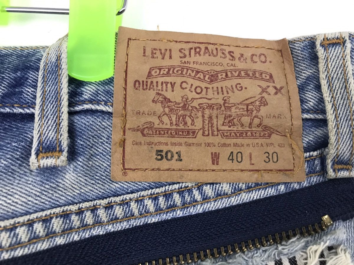 Levi's Vintage Clothing Levis Vintage Over Design Creation Kousuke Matsui Meguro Size US 39 - 13 Thumbnail