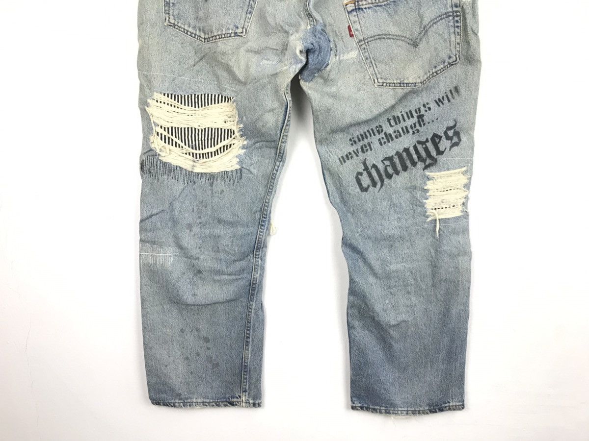 Levi's Vintage Clothing Levis Vintage Over Design Creation Kousuke Matsui Meguro Size US 39 - 15 Thumbnail