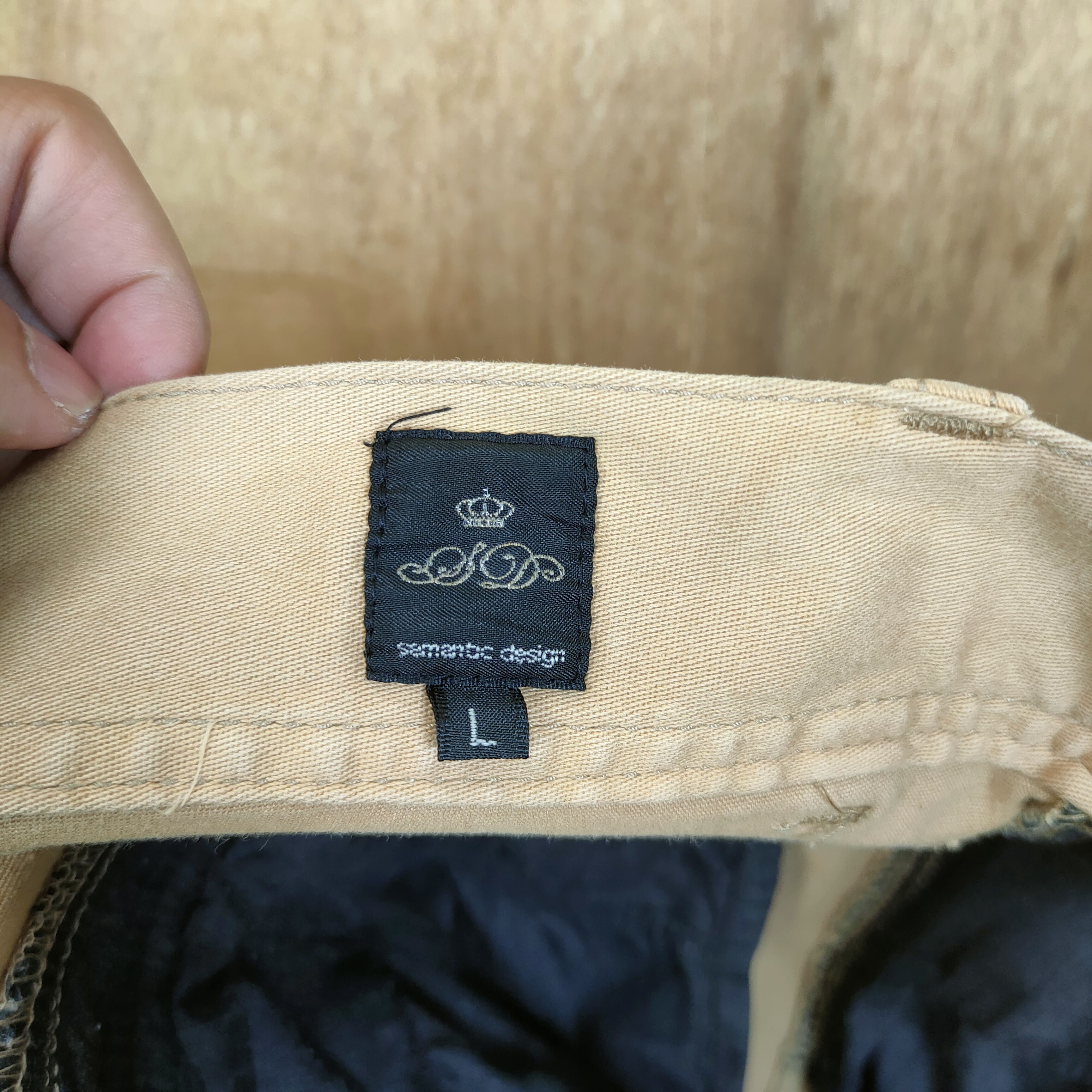 semanticdesign SEMANTIC DESIGN FADED MULTIPOCKET CARGO PANTS Size US 32 / EU 48 - 12 Thumbnail
