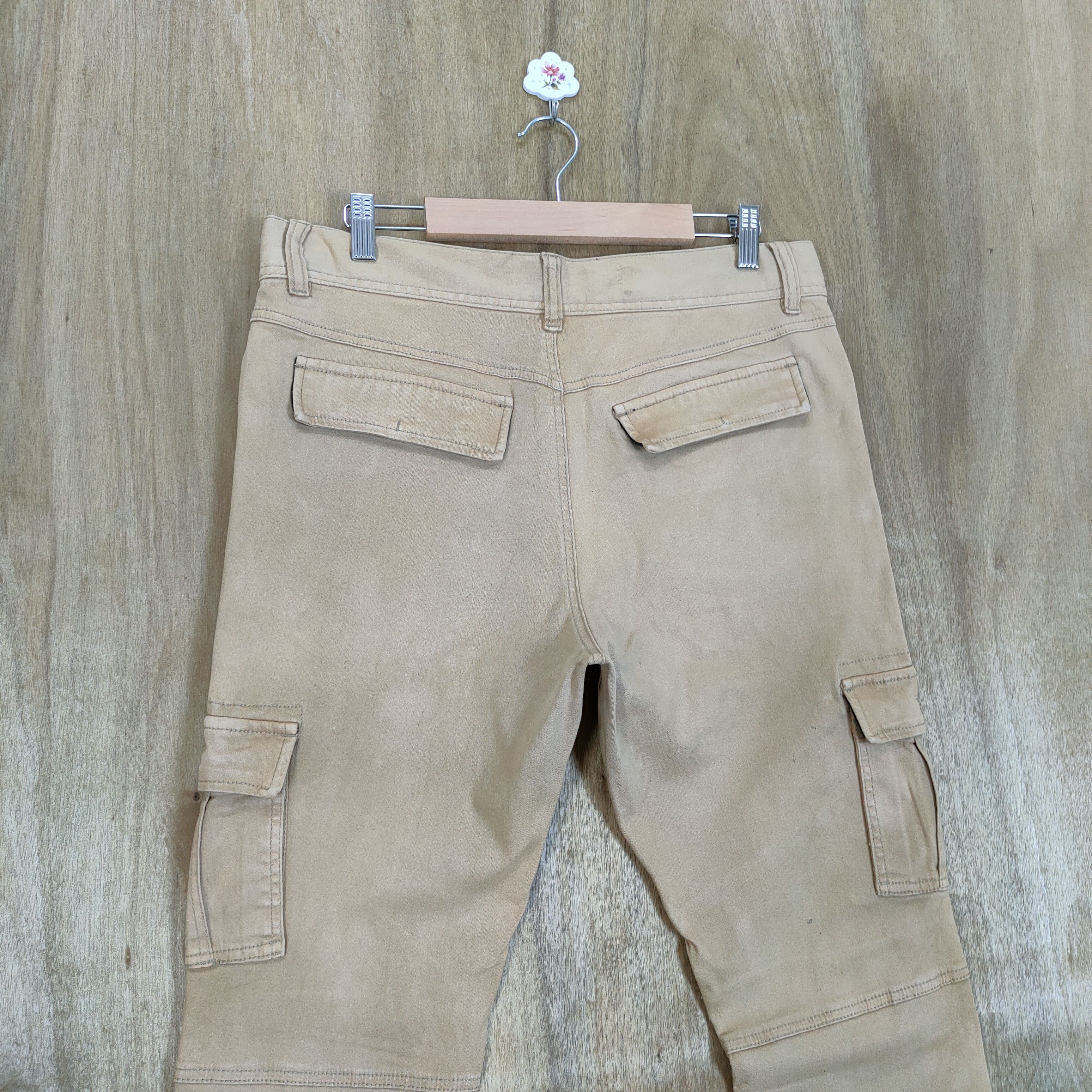 semanticdesign SEMANTIC DESIGN FADED MULTIPOCKET CARGO PANTS Size US 32 / EU 48 - 9 Thumbnail