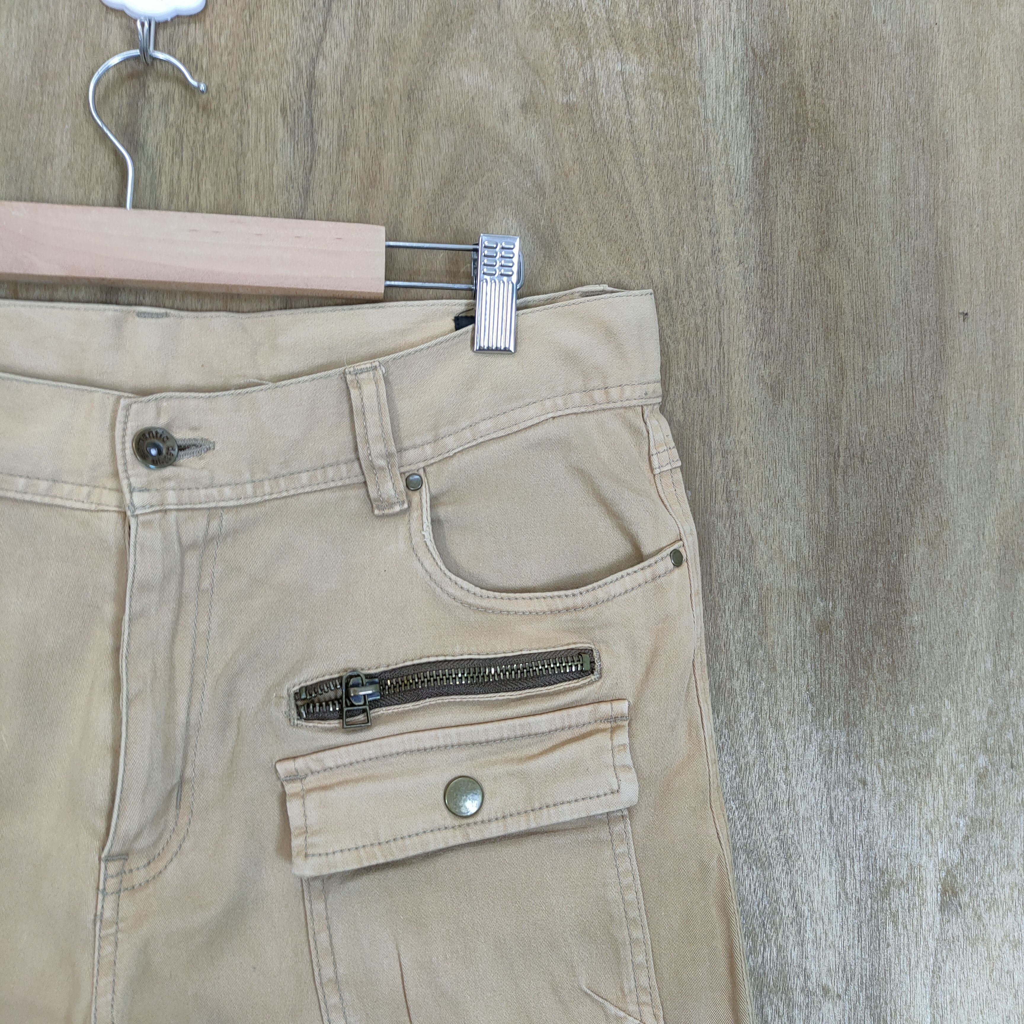 semanticdesign SEMANTIC DESIGN FADED MULTIPOCKET CARGO PANTS Size US 32 / EU 48 - 4 Thumbnail