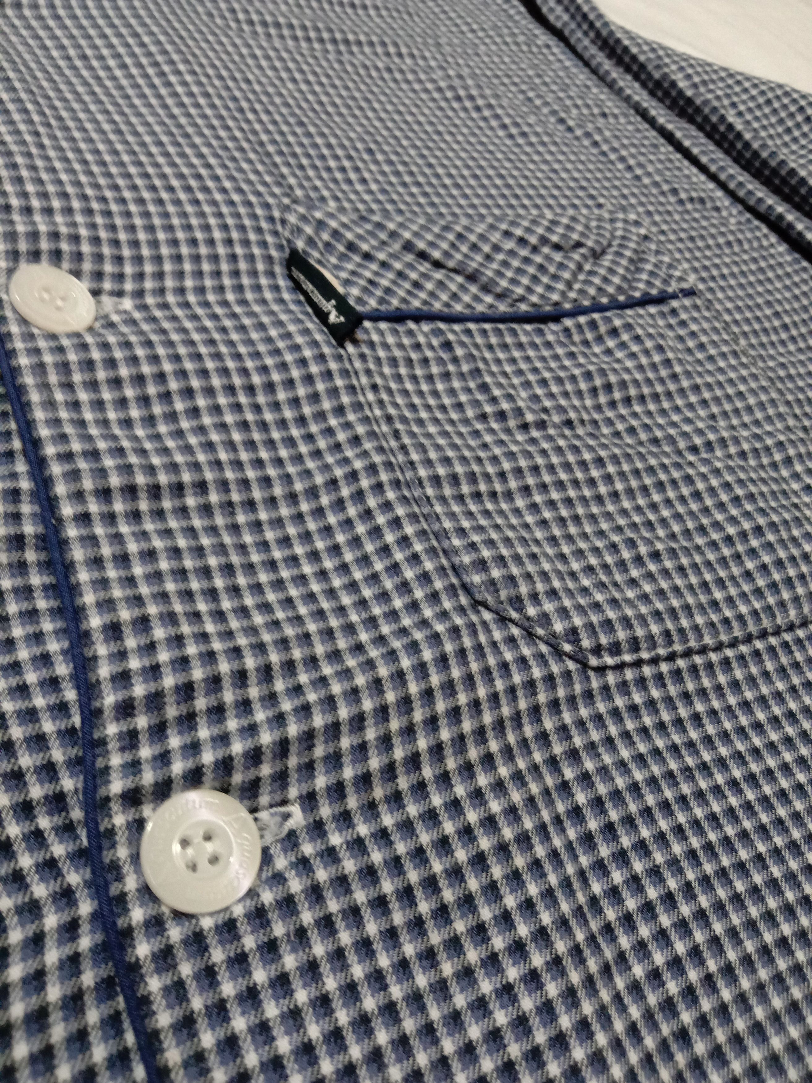 Aquascutum Aquascutum Sleepwear Shirt Check Design Made In Japan Size US M / EU 48-50 / 2 - 10 Thumbnail