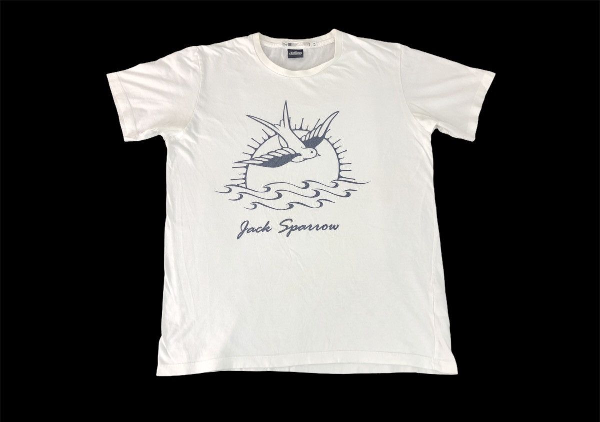 Disney × Japanese Brand Pirate Of Caribbean Jack Sparrow Sunset Logo Tee Size US S / EU 44-46 / 1 - 1 Thumbnail
