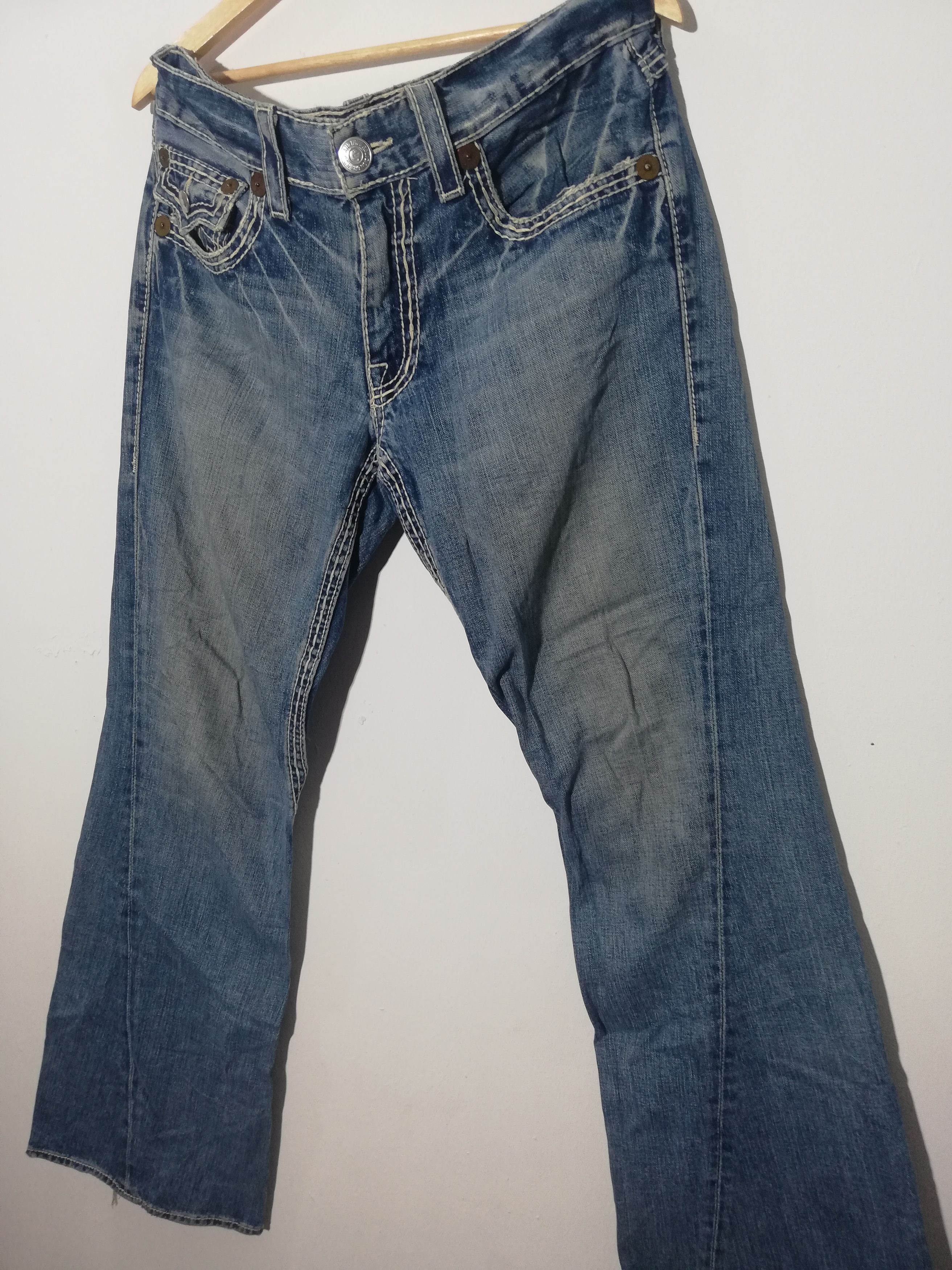 True Religion True Religion Joey Big T Row33 Seat33 Jeans Size US 36 / EU 52 - 3 Thumbnail