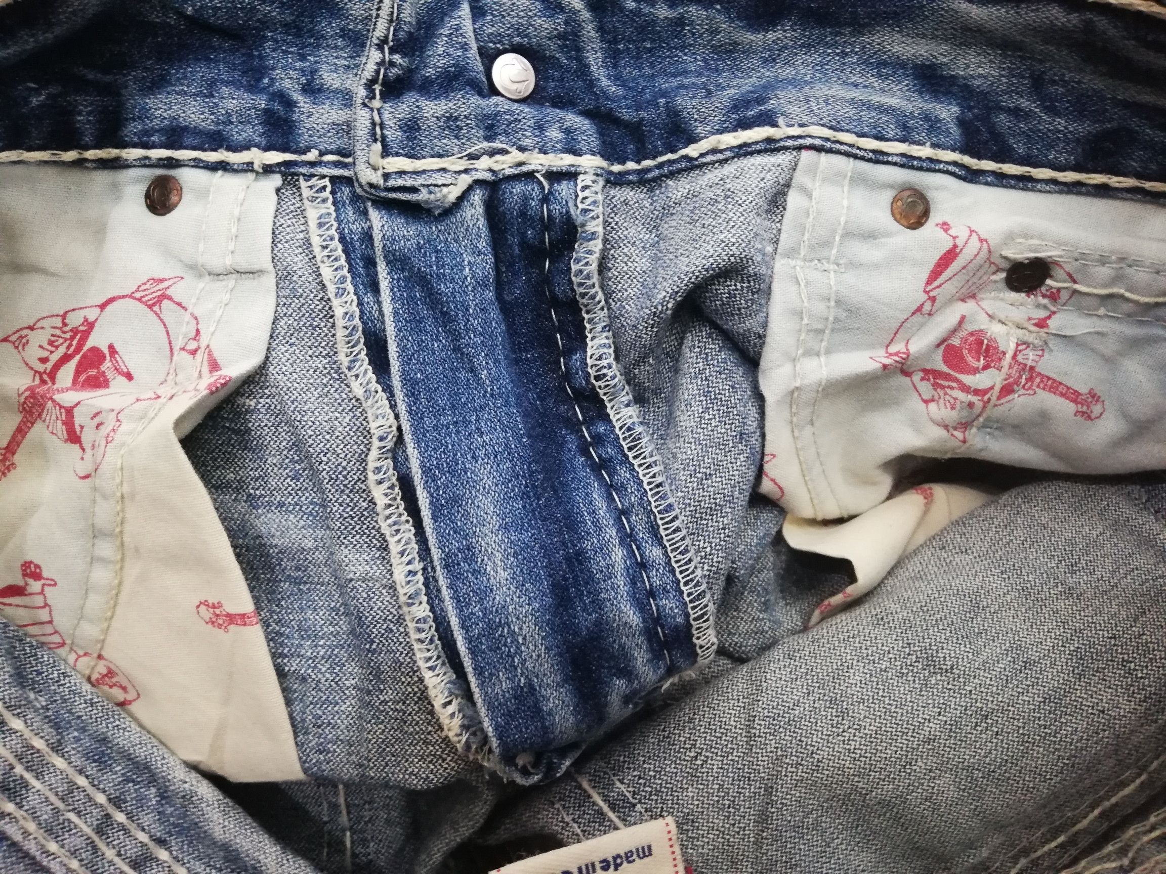 True Religion True Religion Joey Big T Row33 Seat33 Jeans Size US 36 / EU 52 - 6 Thumbnail