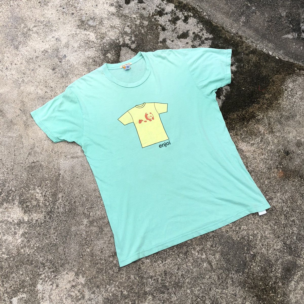 Japanese Brand × Journal Standard × Vintage Rare Vintage Journal Standard X Enjoi Graphic Of Panda Tee Size US L / EU 52-54 / 3 - 1 Thumbnail