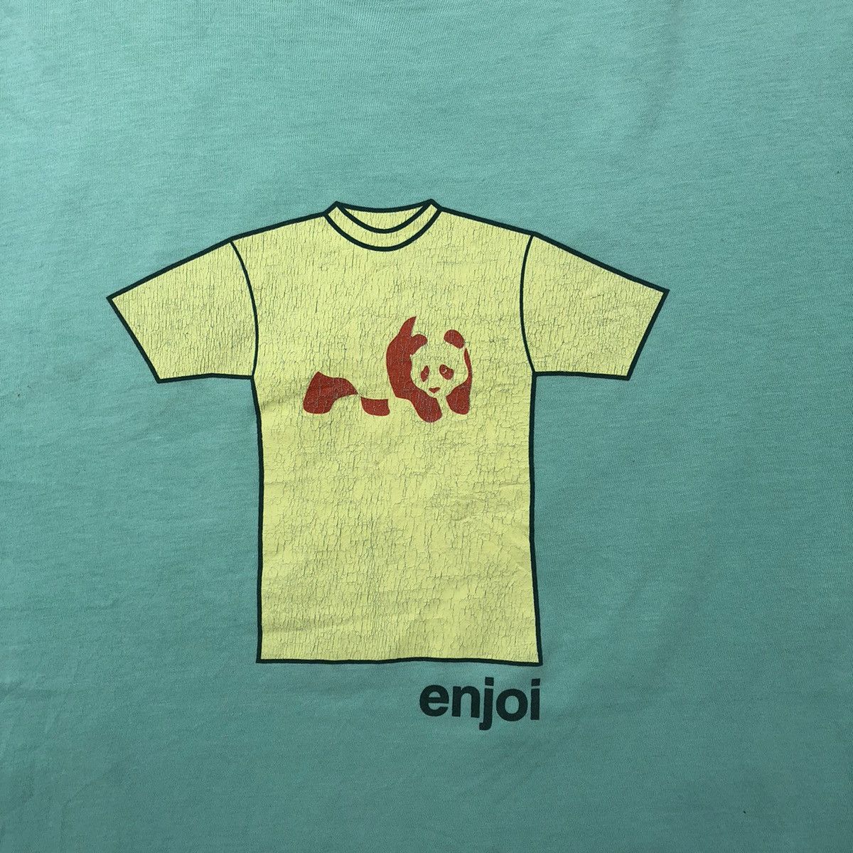 Japanese Brand × Journal Standard × Vintage Rare Vintage Journal Standard X Enjoi Graphic Of Panda Tee Size US L / EU 52-54 / 3 - 3 Thumbnail