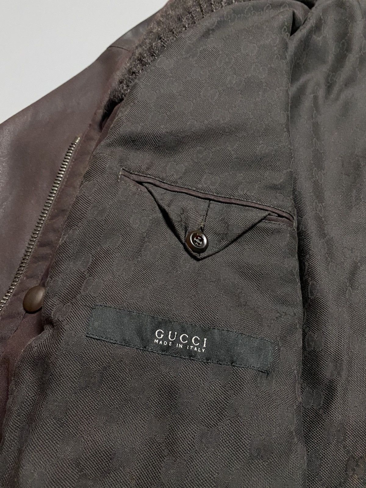 Gucci Gucci alpaca wool coat jacket GG Size US XXL / EU 58 / 5 - 11 Thumbnail