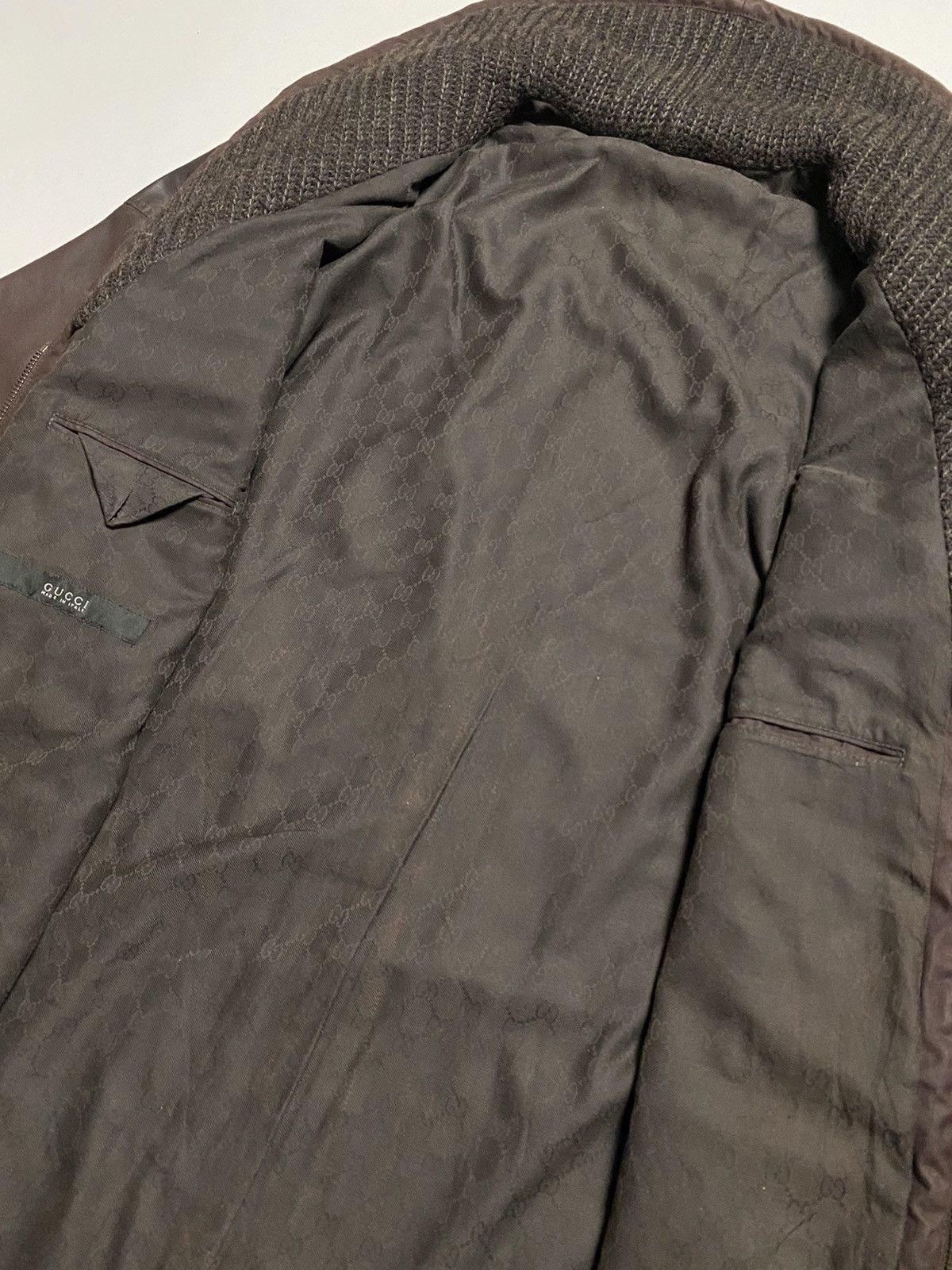 Gucci Gucci alpaca wool coat jacket GG Size US XXL / EU 58 / 5 - 12 Thumbnail