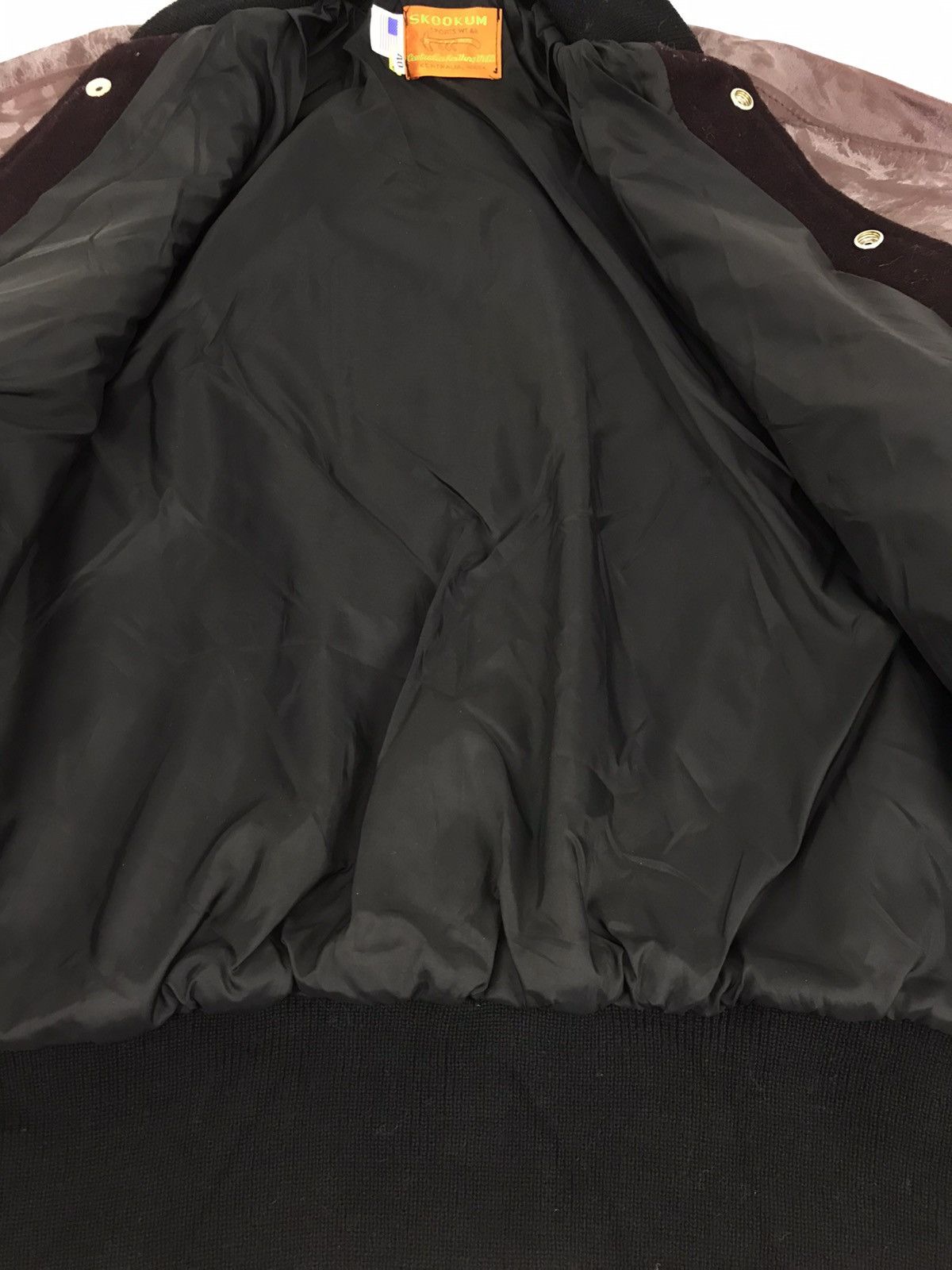 Skookum × Vintage Skookum Usa Varsity Jacket Wool Leather Sleeve Size US M / EU 48-50 / 2 - 4 Thumbnail