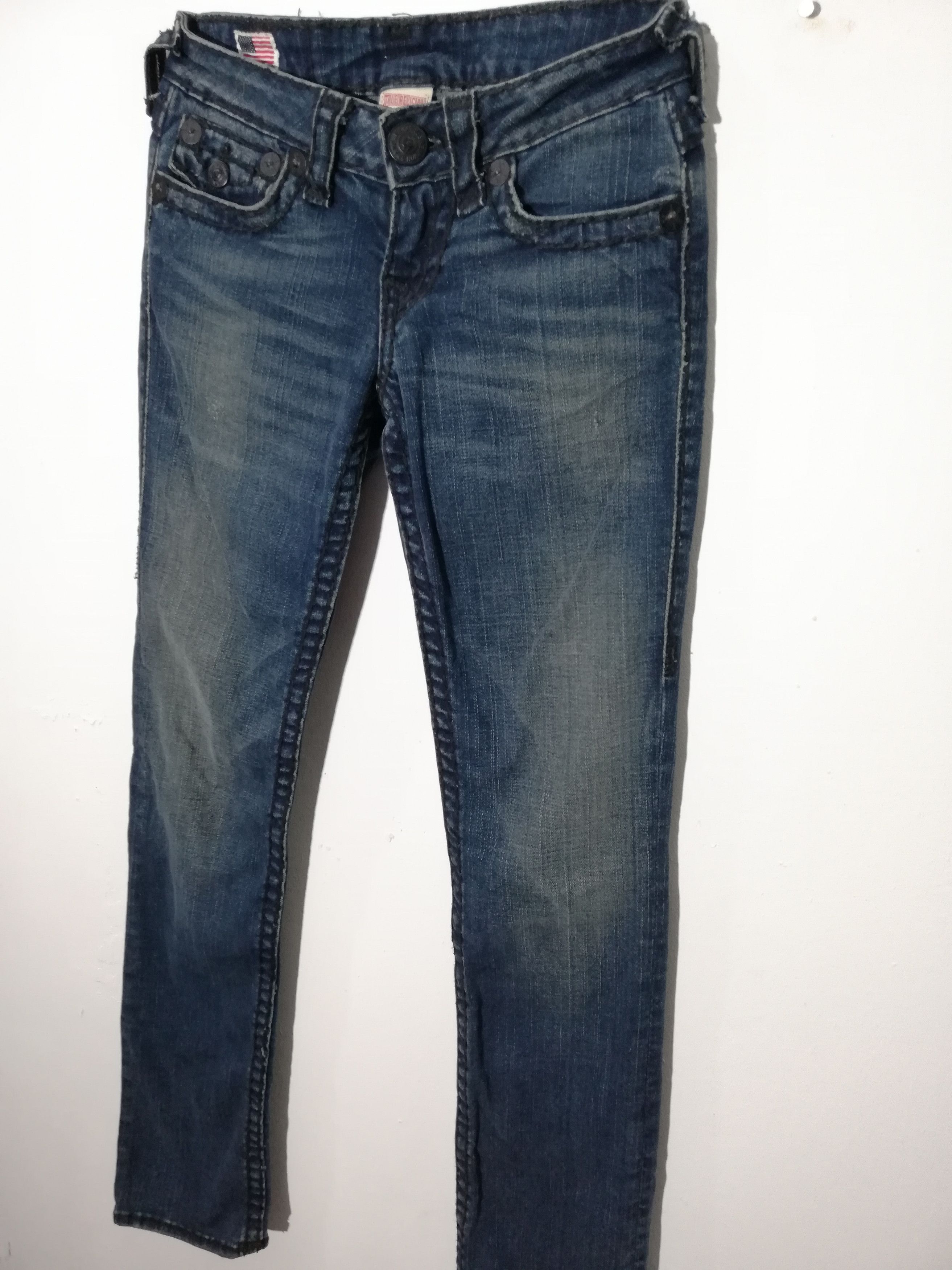 True Religion Women True Religion Billy Super T Jeans Size 28" / US 6 / IT 42 - 4 Thumbnail