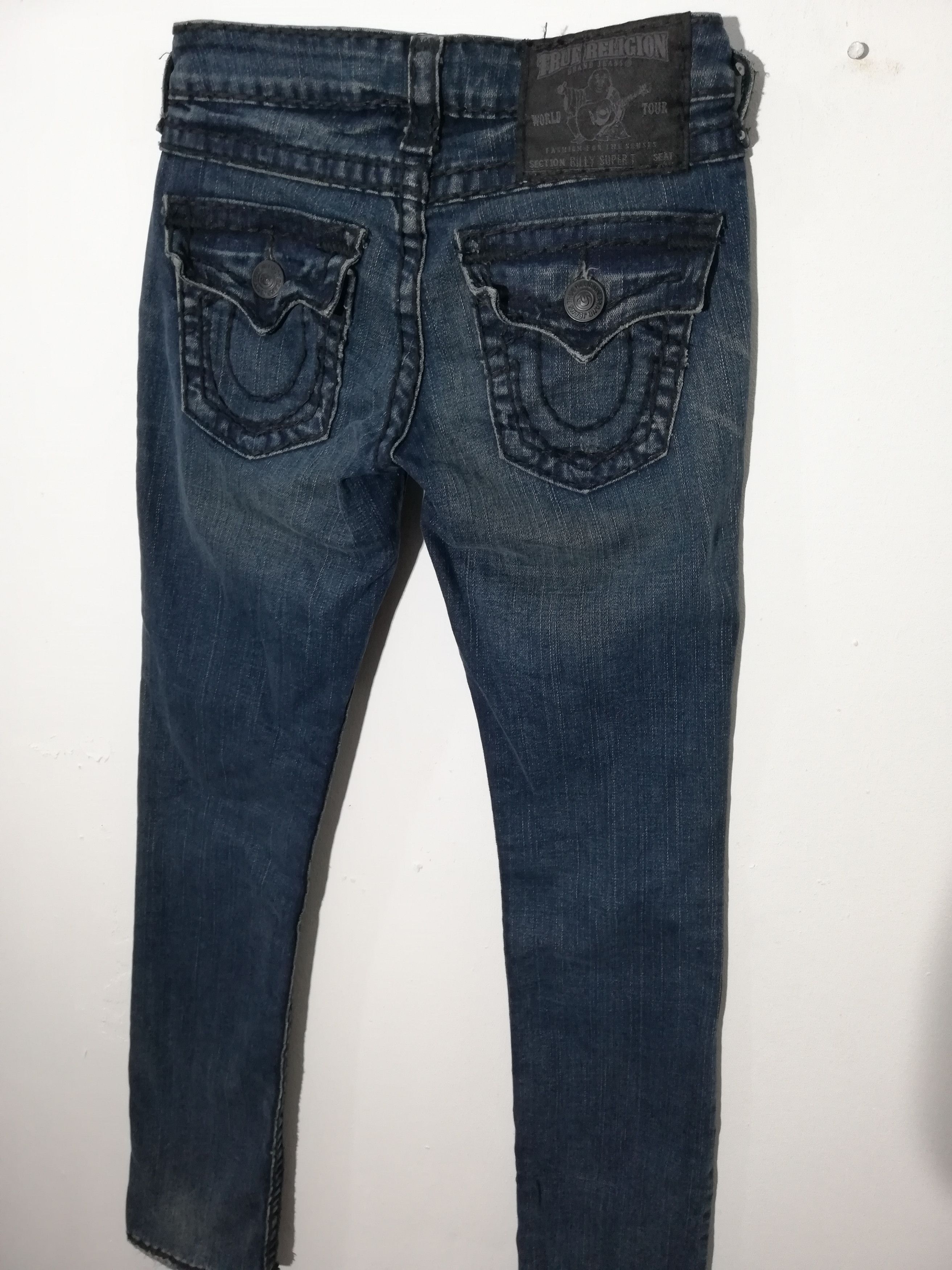 True Religion Women True Religion Billy Super T Jeans Size 28" / US 6 / IT 42 - 2 Thumbnail