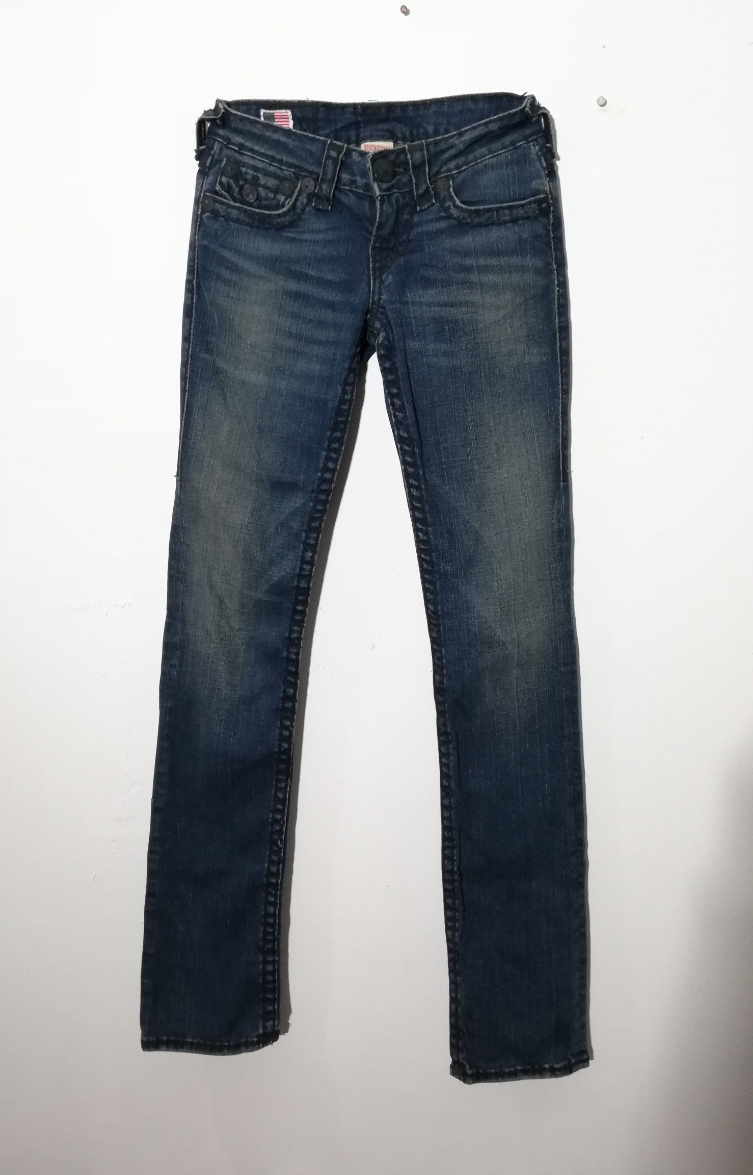 True Religion Women True Religion Billy Super T Jeans Size 28" / US 6 / IT 42 - 1 Thumbnail
