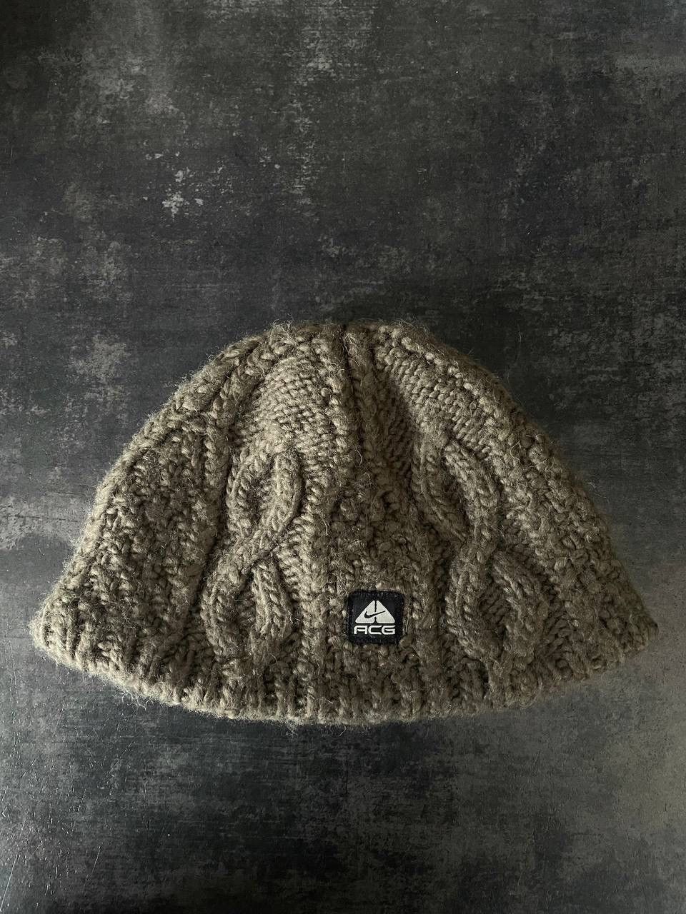 Nike Vintage Nike ACG unisex knit beanie wool hat gorpcore style Grailed