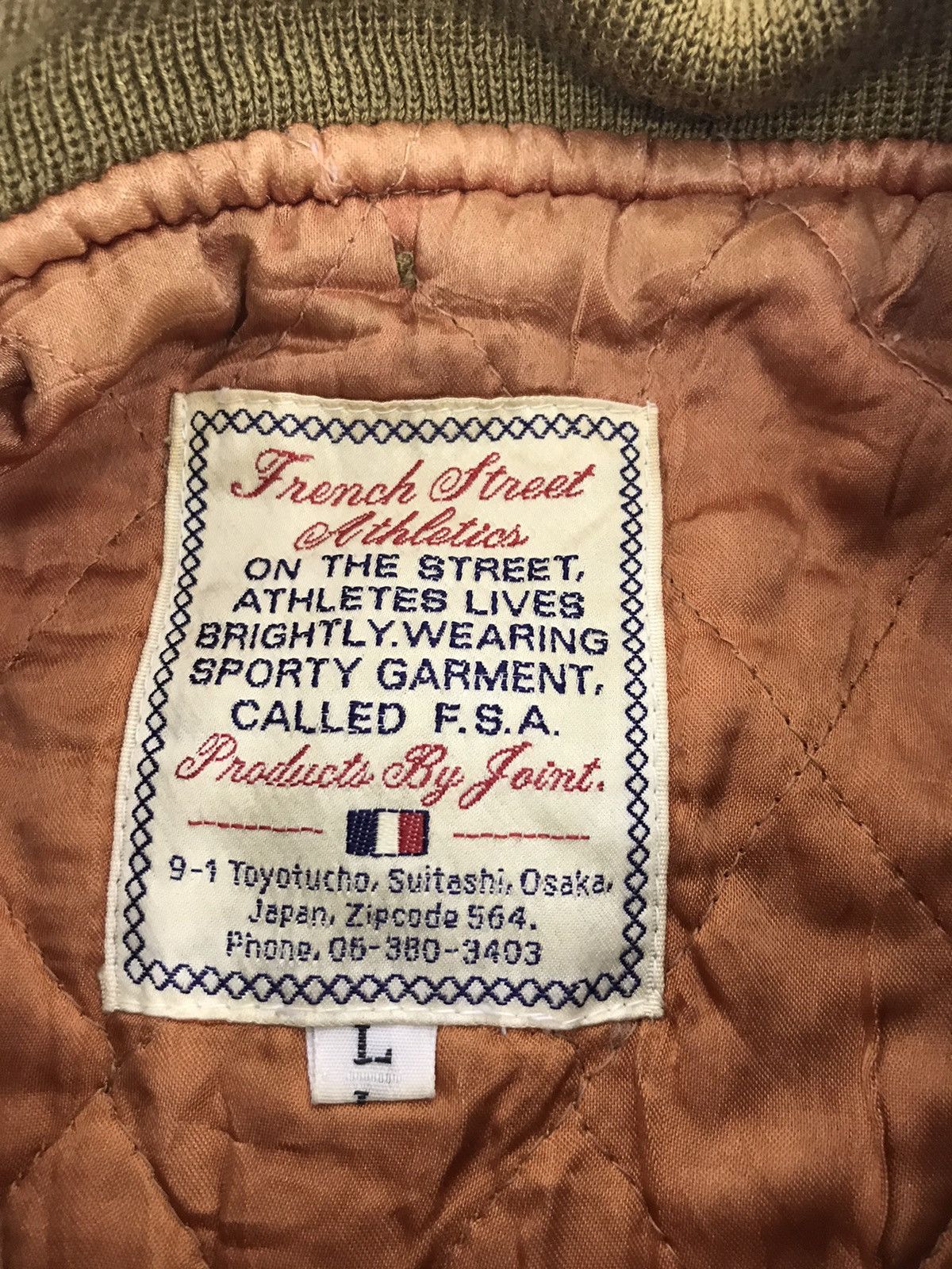 NHL × Sports Specialties Vintage Ice Hockey Varsity Jacket French Team Size US L / EU 52-54 / 3 - 9 Thumbnail