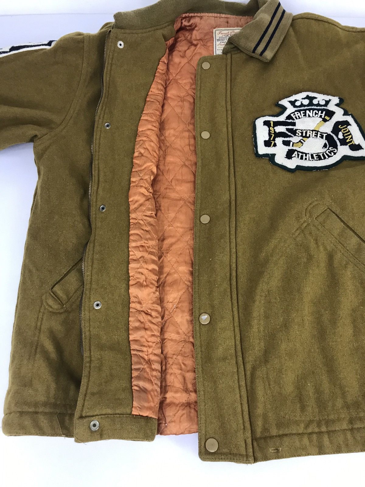 NHL × Sports Specialties Vintage Ice Hockey Varsity Jacket French Team Size US L / EU 52-54 / 3 - 10 Thumbnail