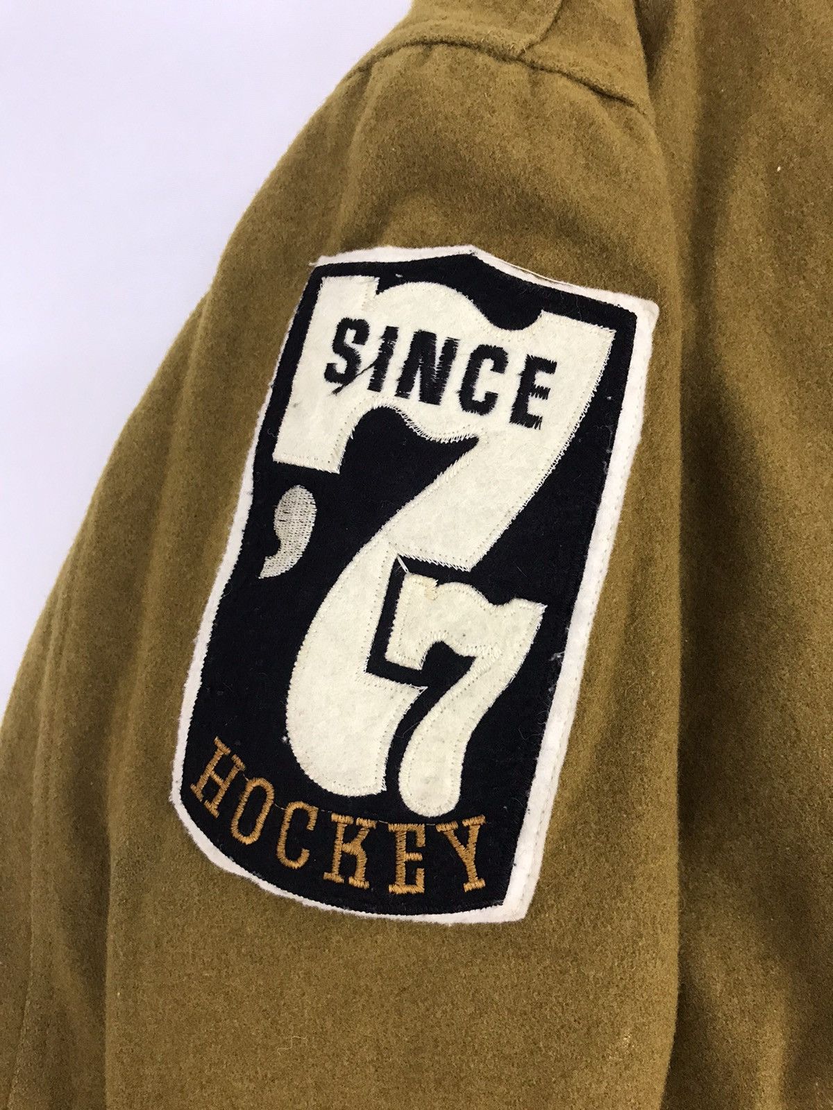 NHL × Sports Specialties Vintage Ice Hockey Varsity Jacket French Team Size US L / EU 52-54 / 3 - 5 Thumbnail