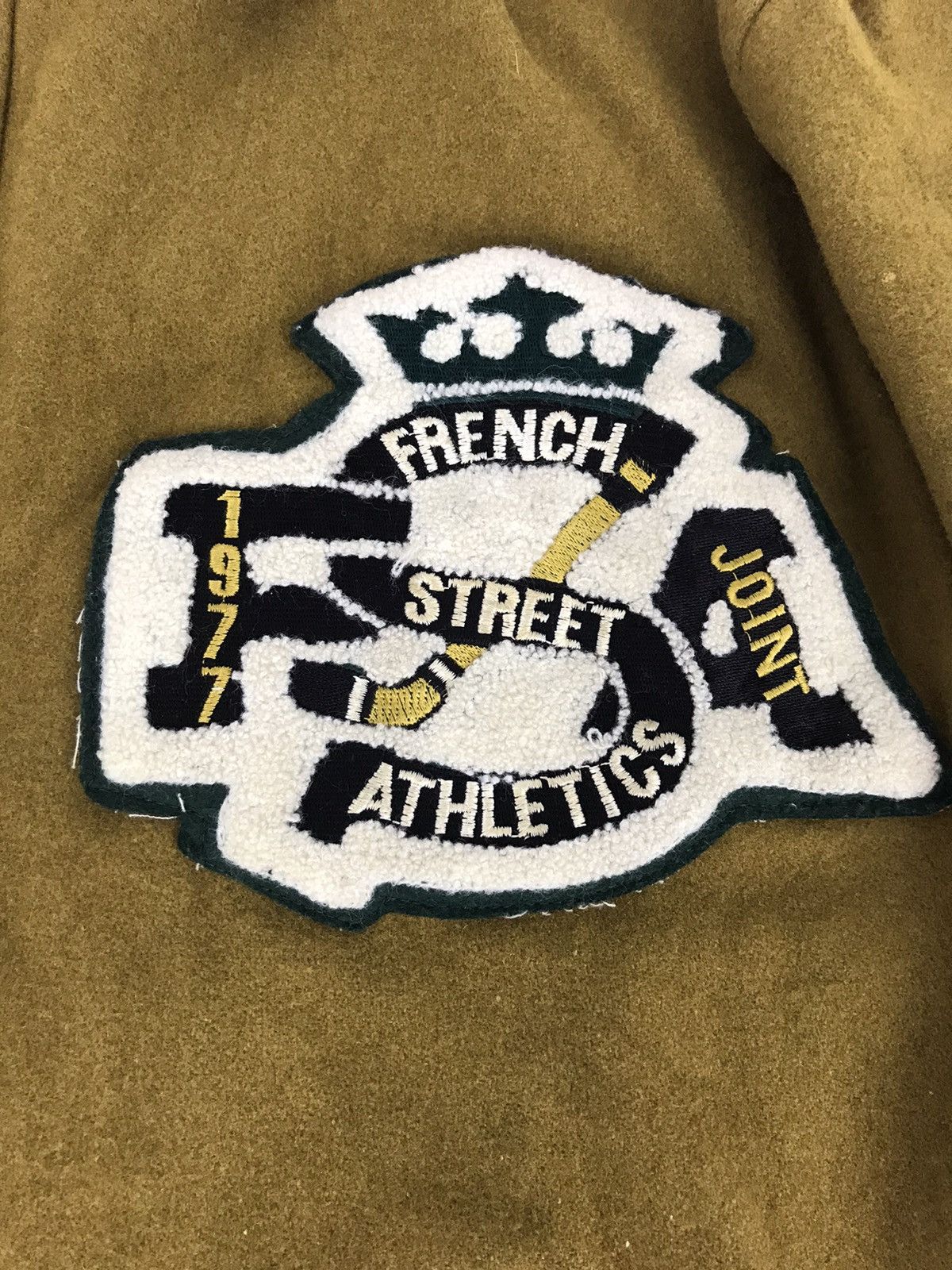 NHL × Sports Specialties Vintage Ice Hockey Varsity Jacket French Team Size US L / EU 52-54 / 3 - 4 Thumbnail