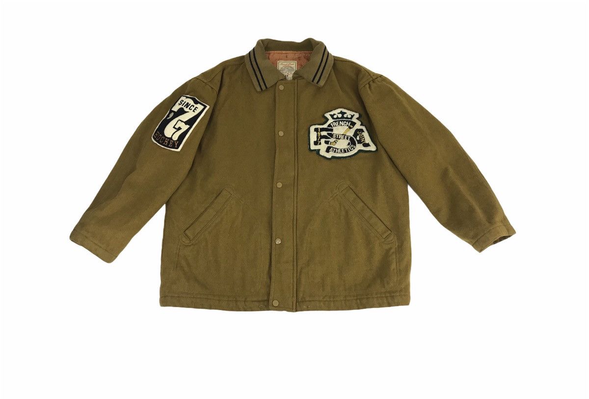 NHL × Sports Specialties Vintage Ice Hockey Varsity Jacket French Team Size US L / EU 52-54 / 3 - 2 Thumbnail