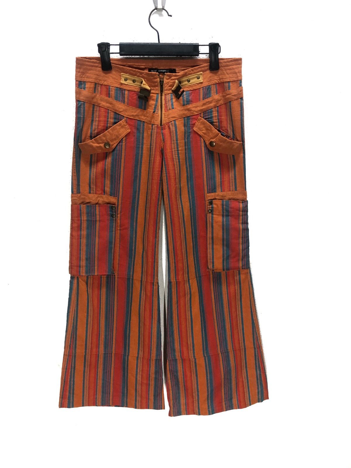 If Six Was Nine Mode Apparels stripe Multicolour pant cargo Fashion Wek Size US 32 / EU 48 - 1 Thumbnail