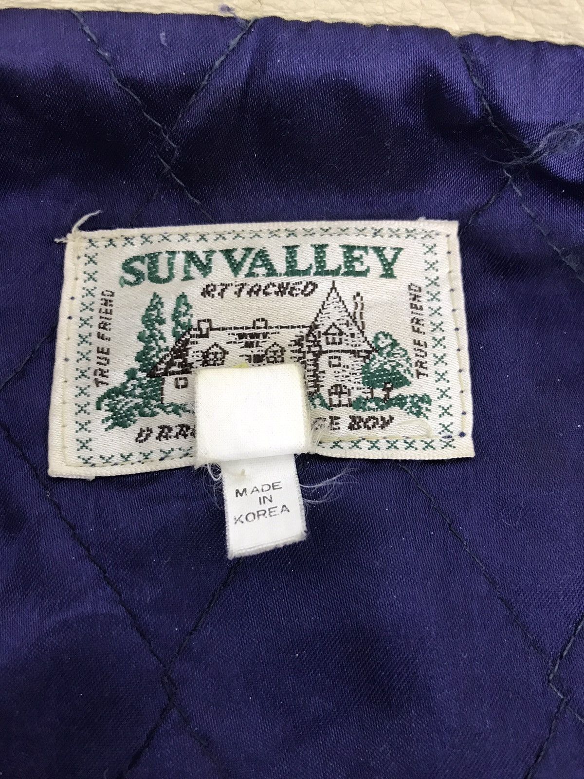 Other Vintage Vigorous by Sunvalley College Boy Leather Sleeve Size US M / EU 48-50 / 2 - 4 Thumbnail