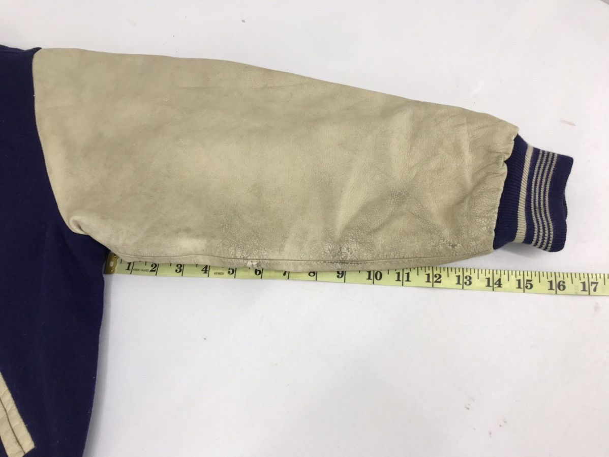 Other Vintage Vigorous by Sunvalley College Boy Leather Sleeve Size US M / EU 48-50 / 2 - 13 Thumbnail